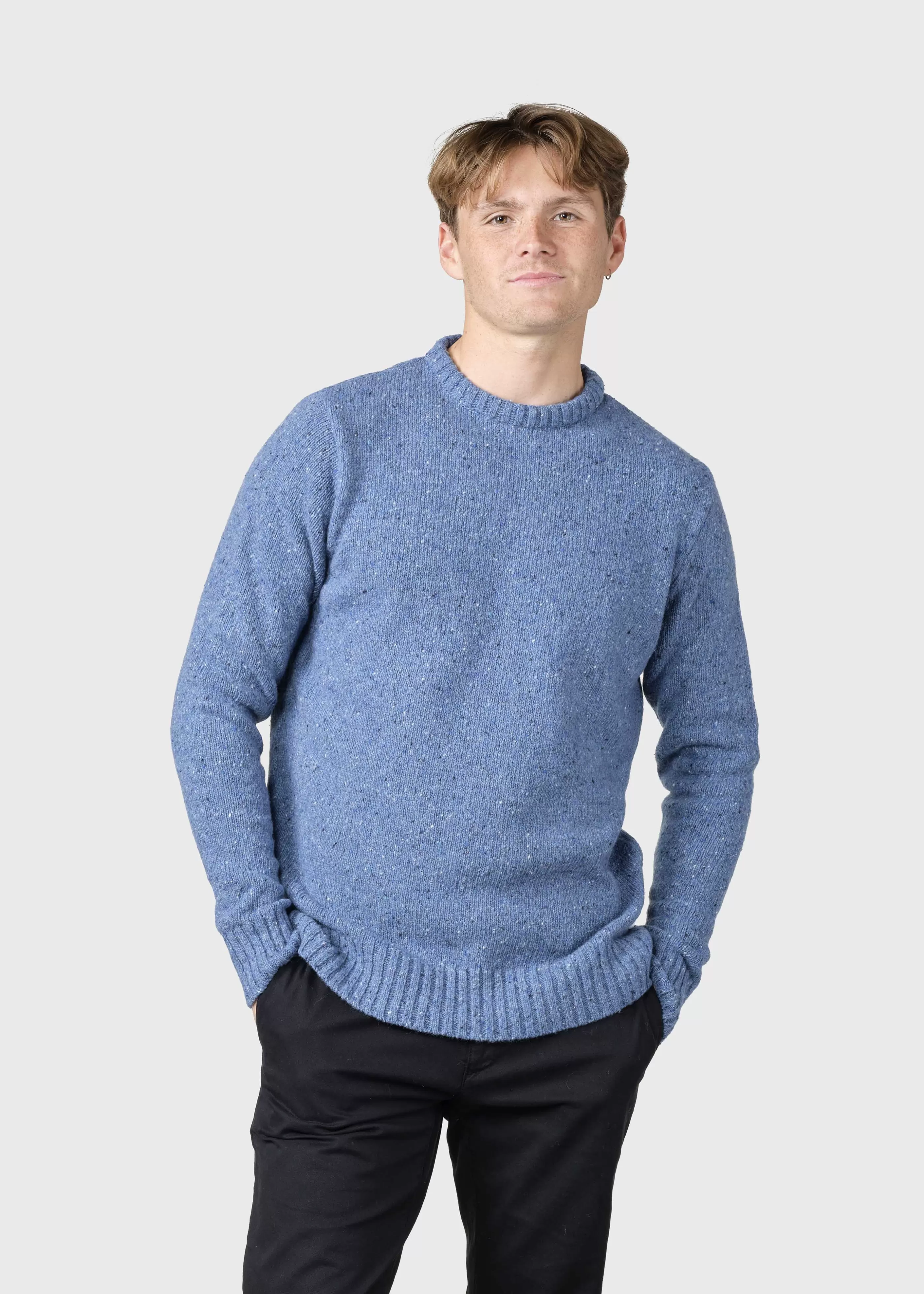 Klitmoller Collective Aage knit - Deep blue- Strick