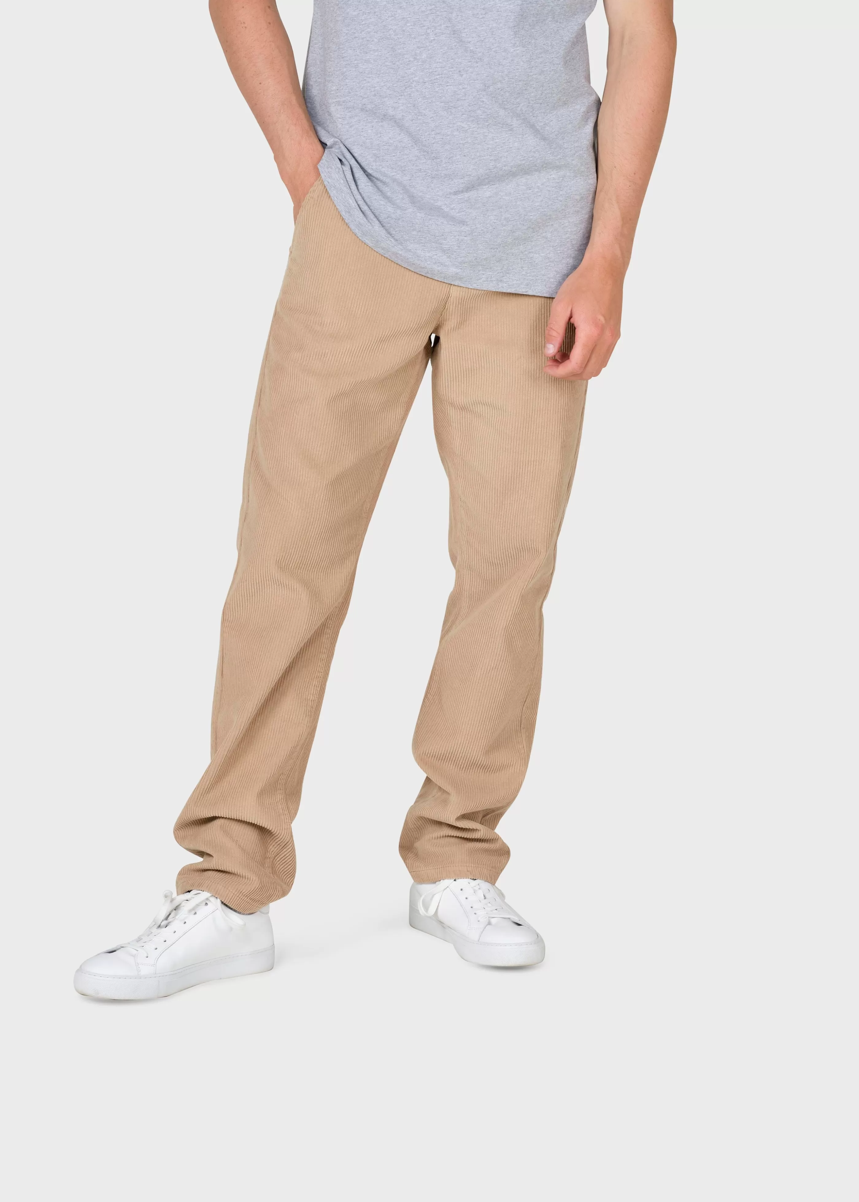 Klitmoller Collective Allan cord pants - Sand- Hosen