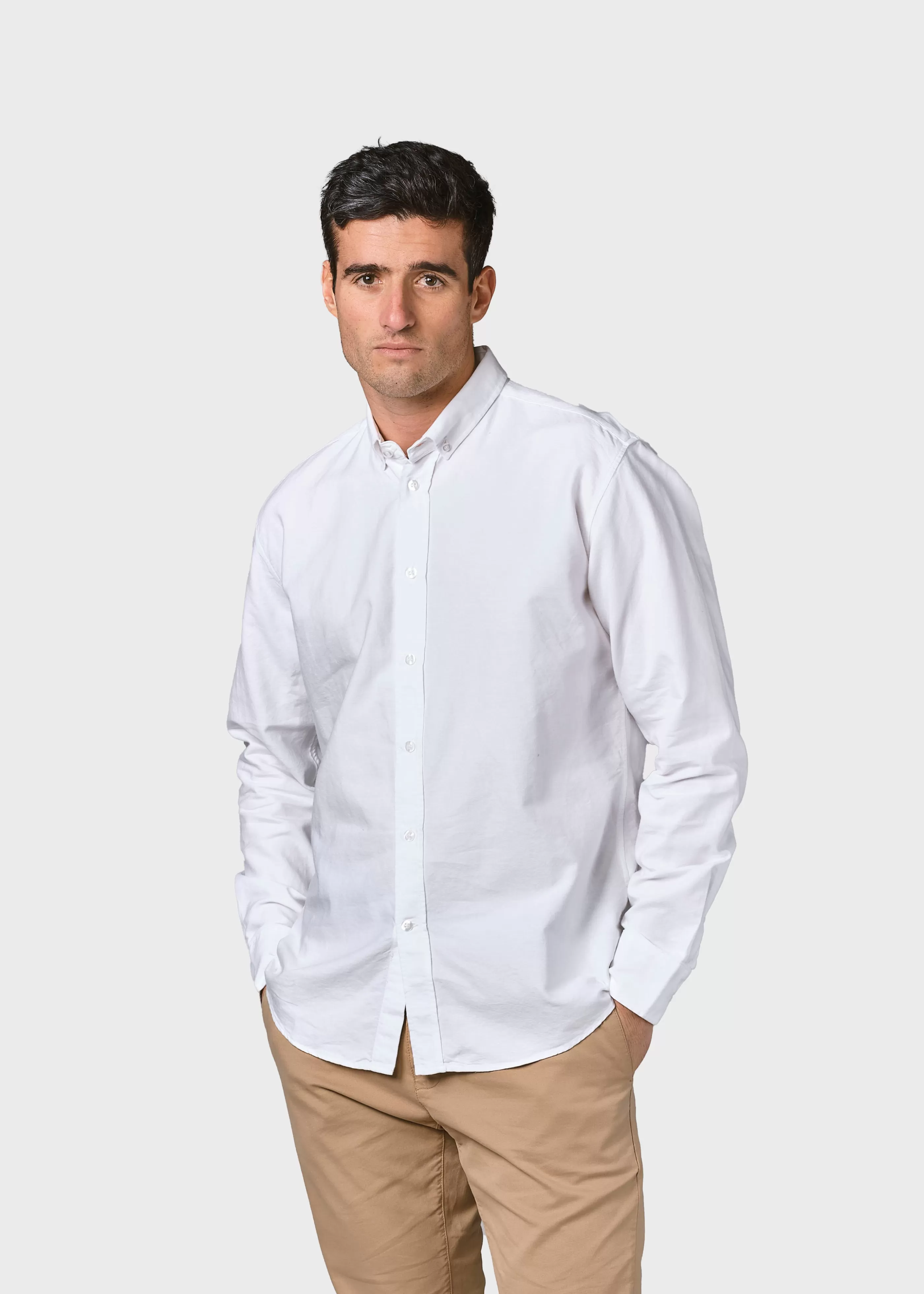 Klitmoller Collective Basic shirt - White- Hemden