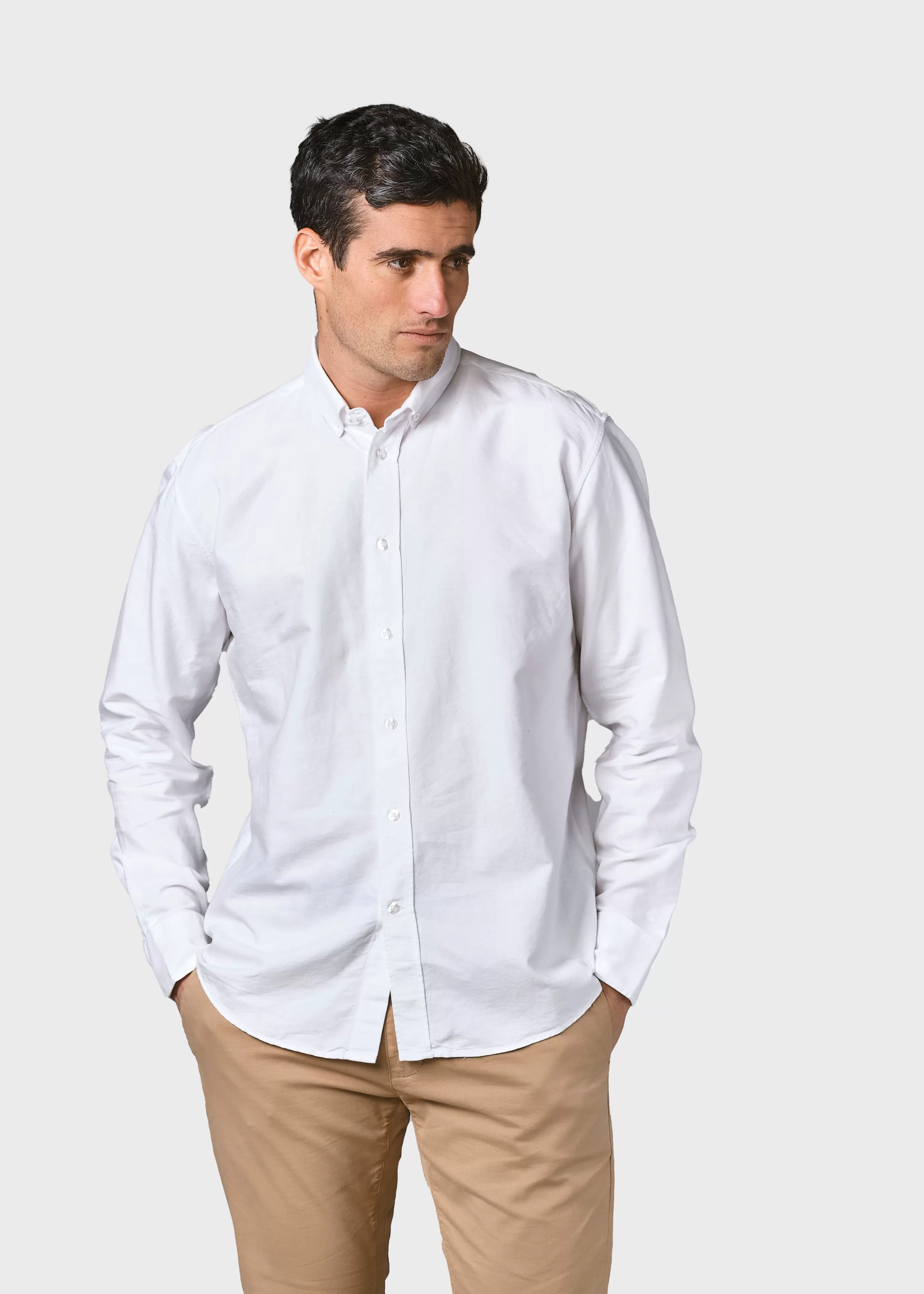 Klitmoller Collective Basic shirt - White- Hemden