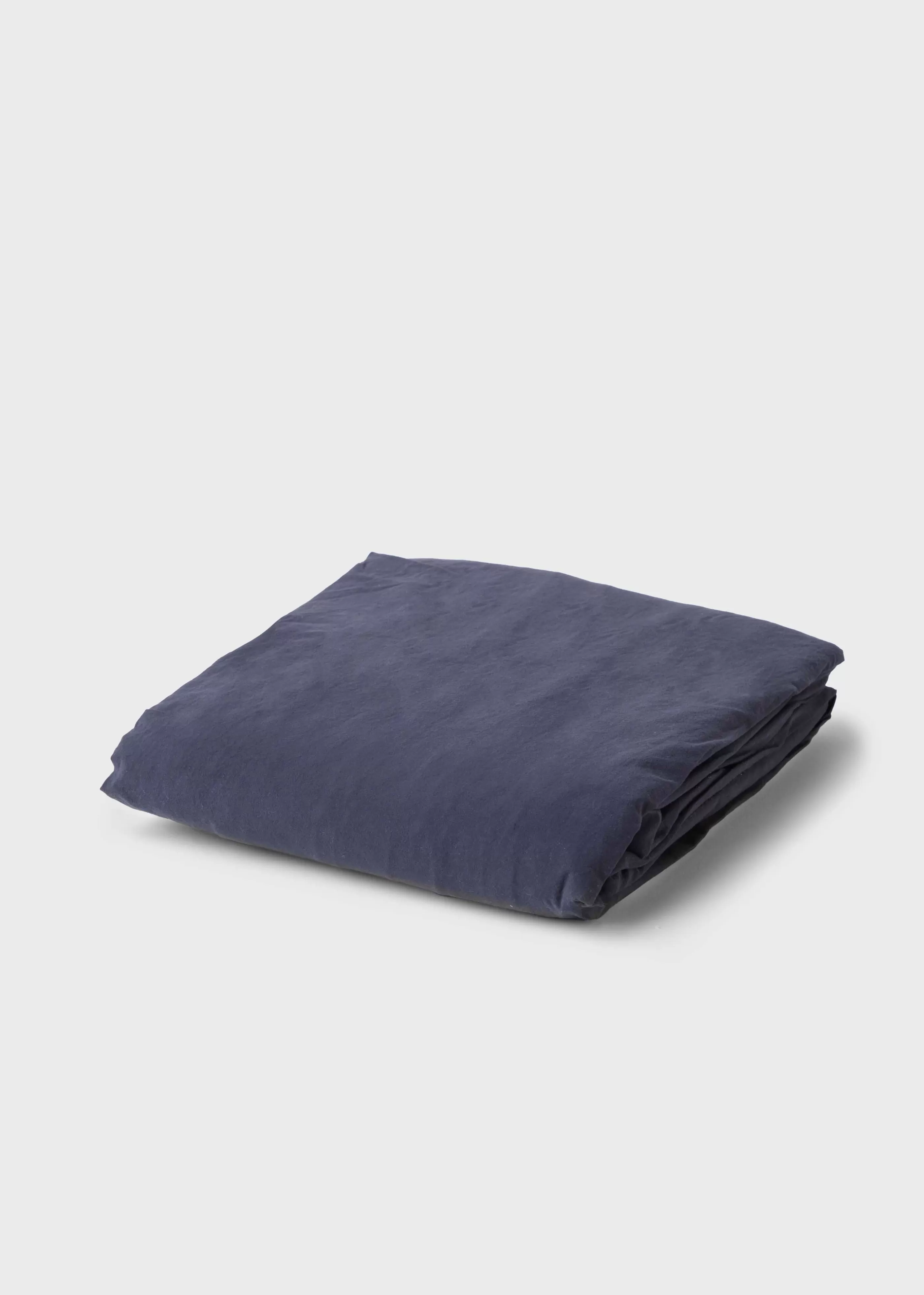 Klitmoller Collective Bed sheet 180 x 200 x 30 - Navy- Bettwäsche