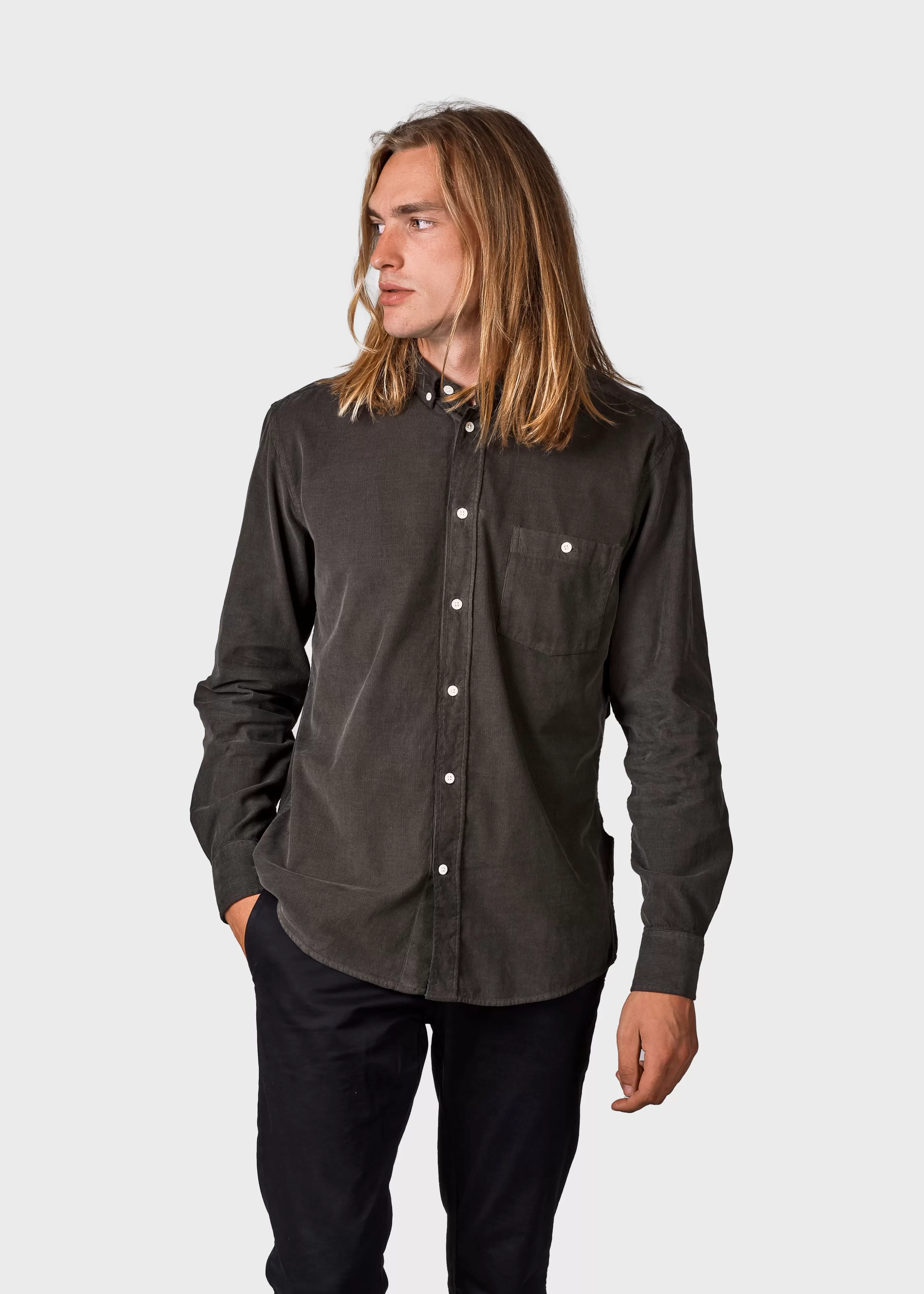 Klitmoller Collective Benjamin corduroy shirt - - Hemden