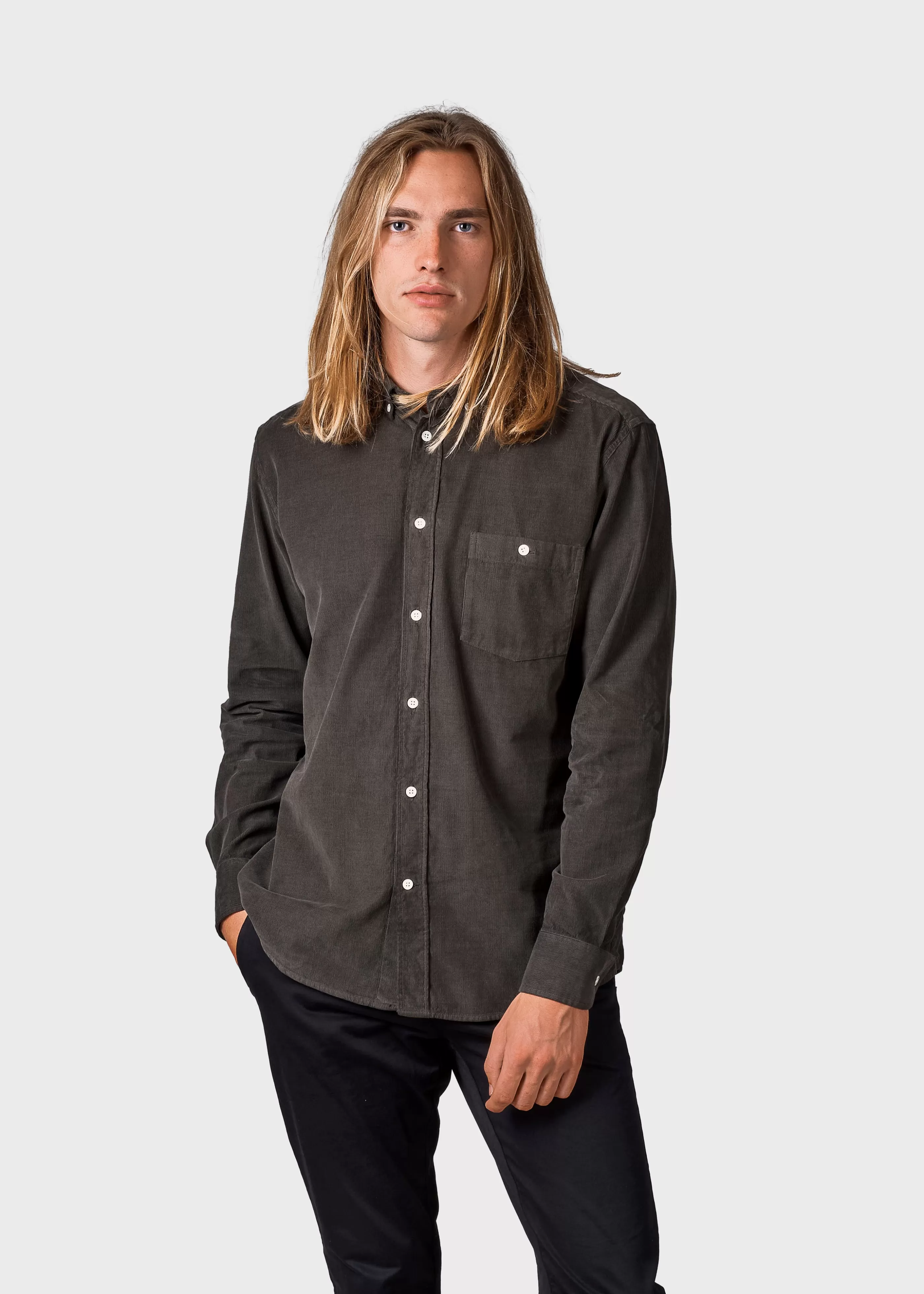 Klitmoller Collective Benjamin corduroy shirt - - Hemden