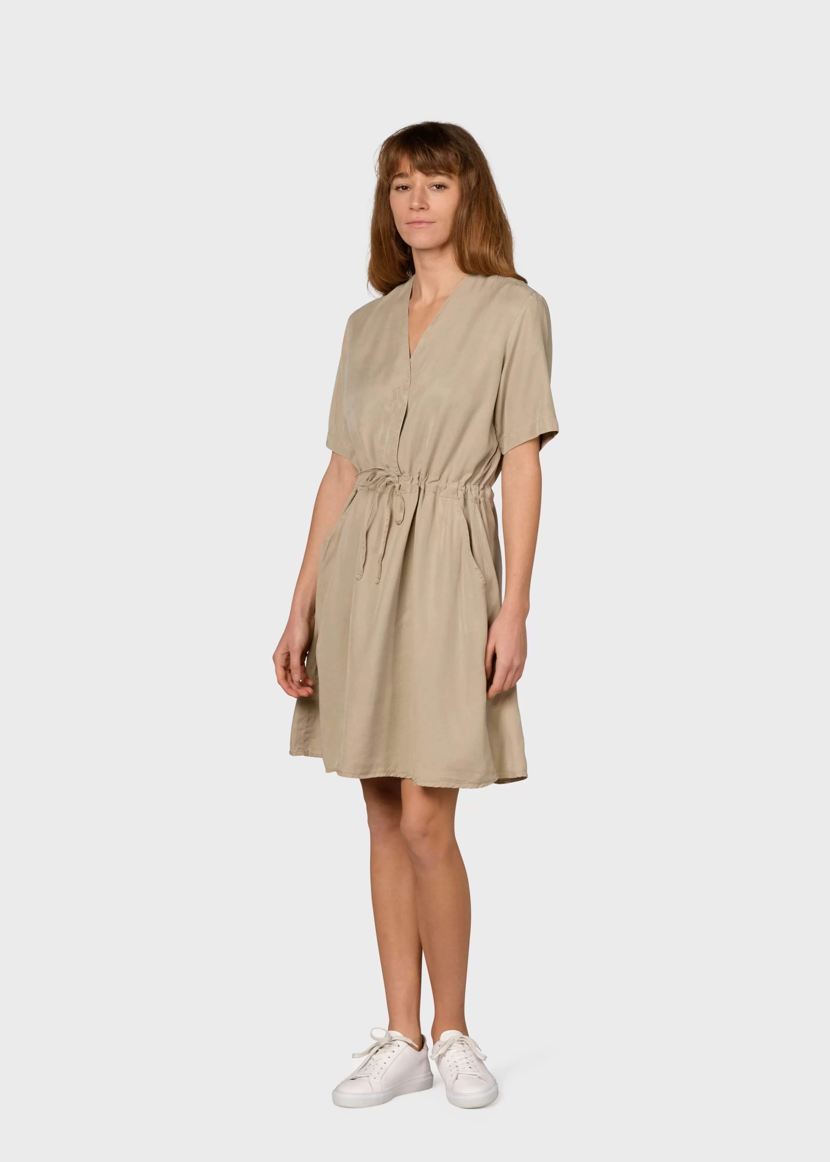 Klitmoller Collective Bjørk dress - Sand- Kleider