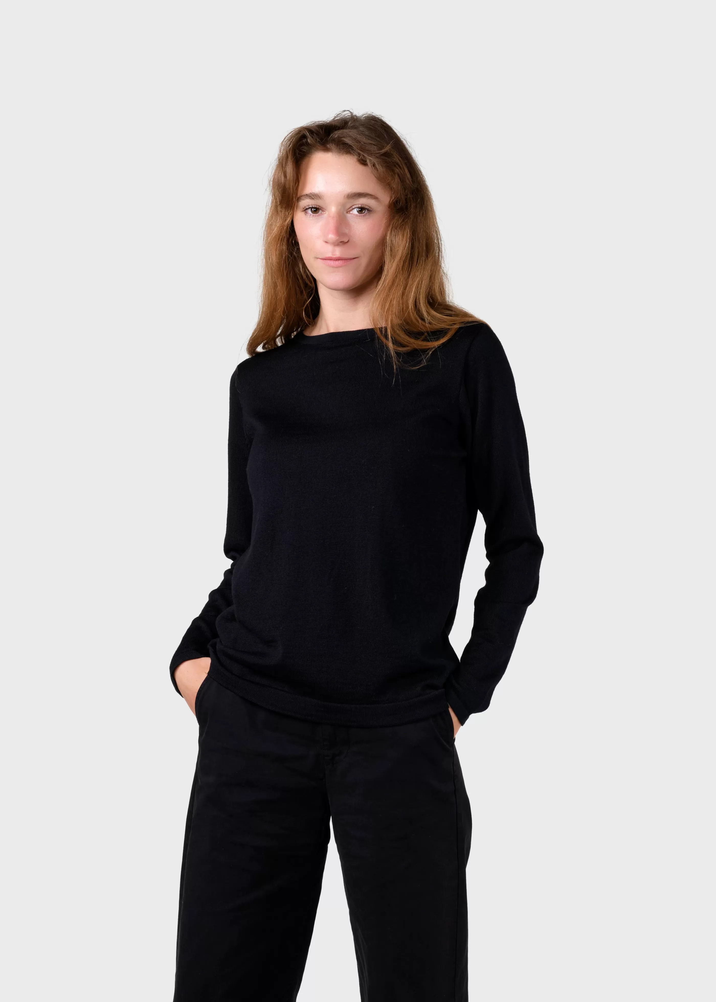 Klitmoller Collective Charlotte knit - Black- Strick