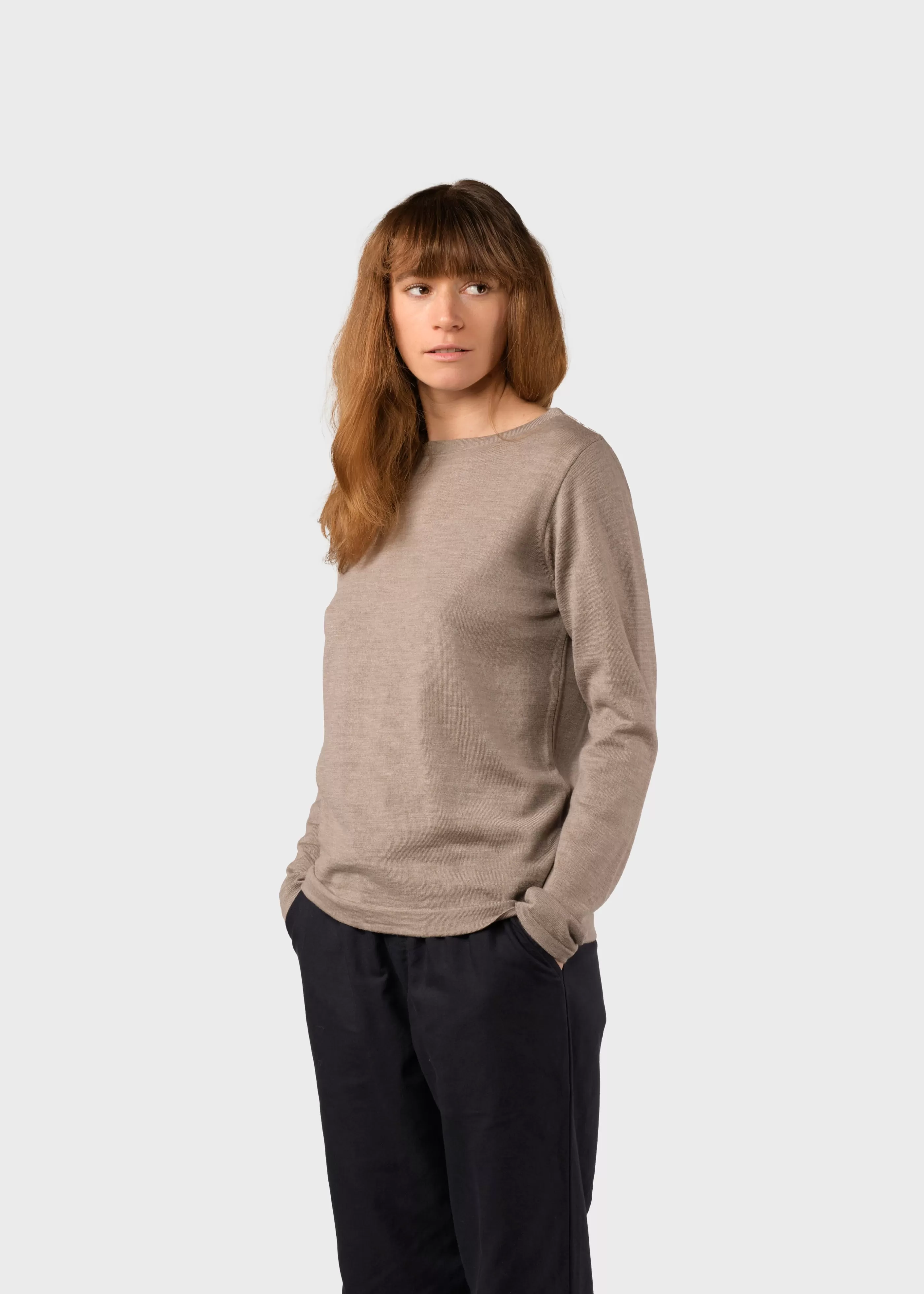 Klitmoller Collective Charlotte knit - Sand- Strick