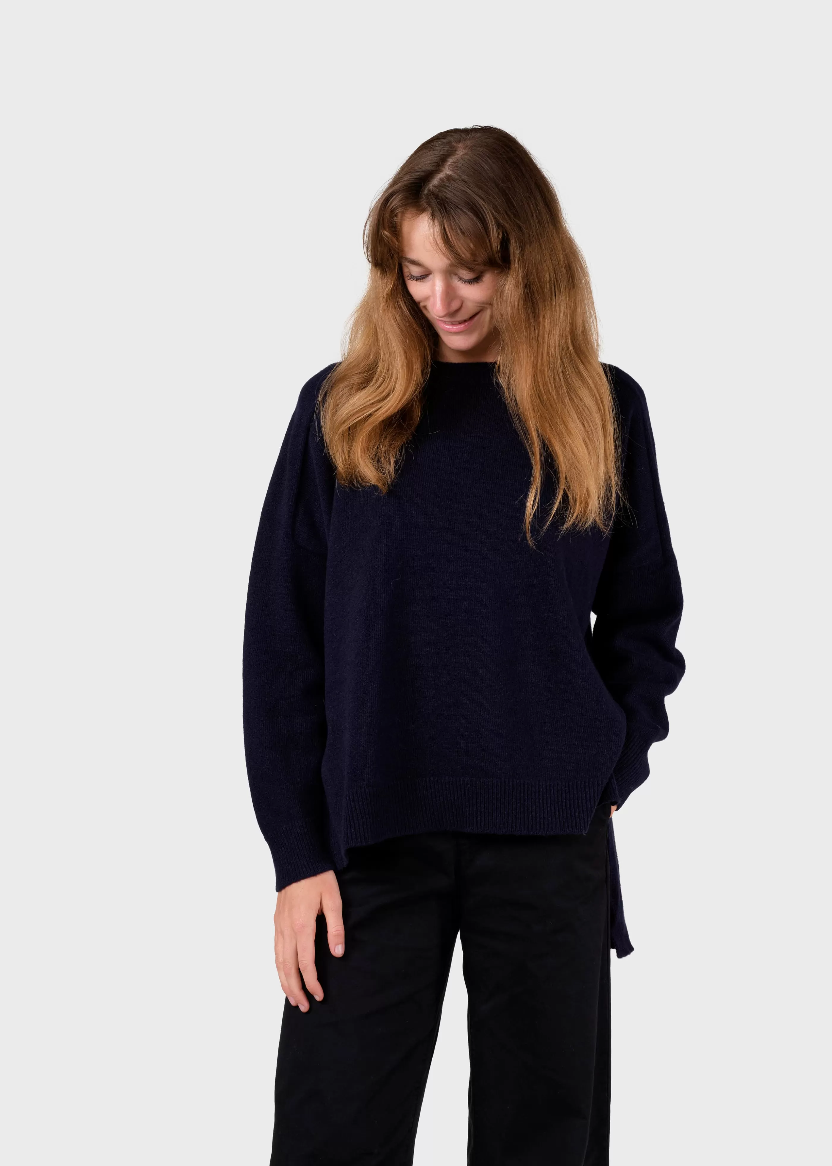 Klitmoller Collective Cirkeline knit - Navy- Strick