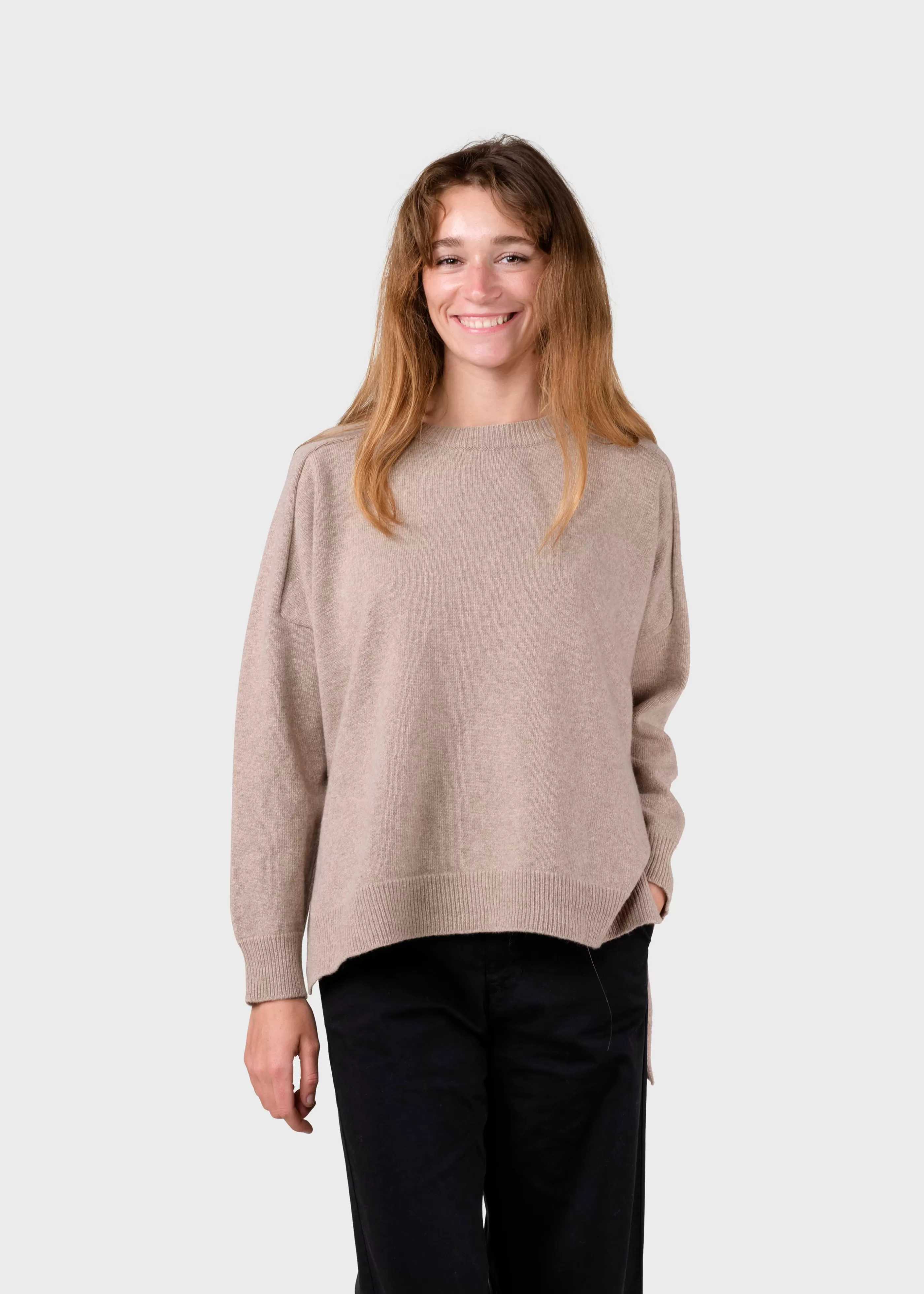 Klitmoller Collective Cirkeline knit - Sand- Strick