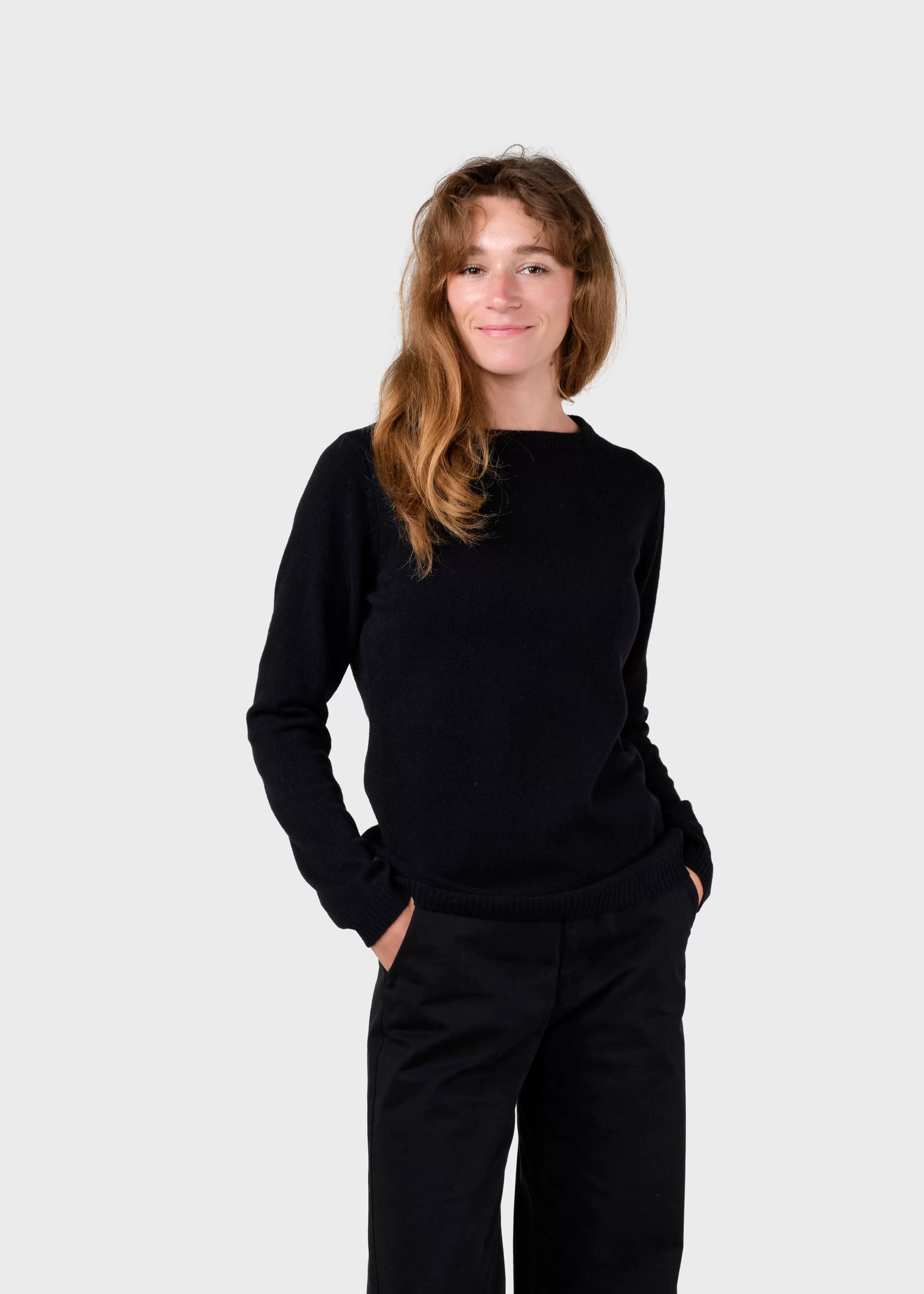 Klitmoller Collective Daniella knit - Black- Strick