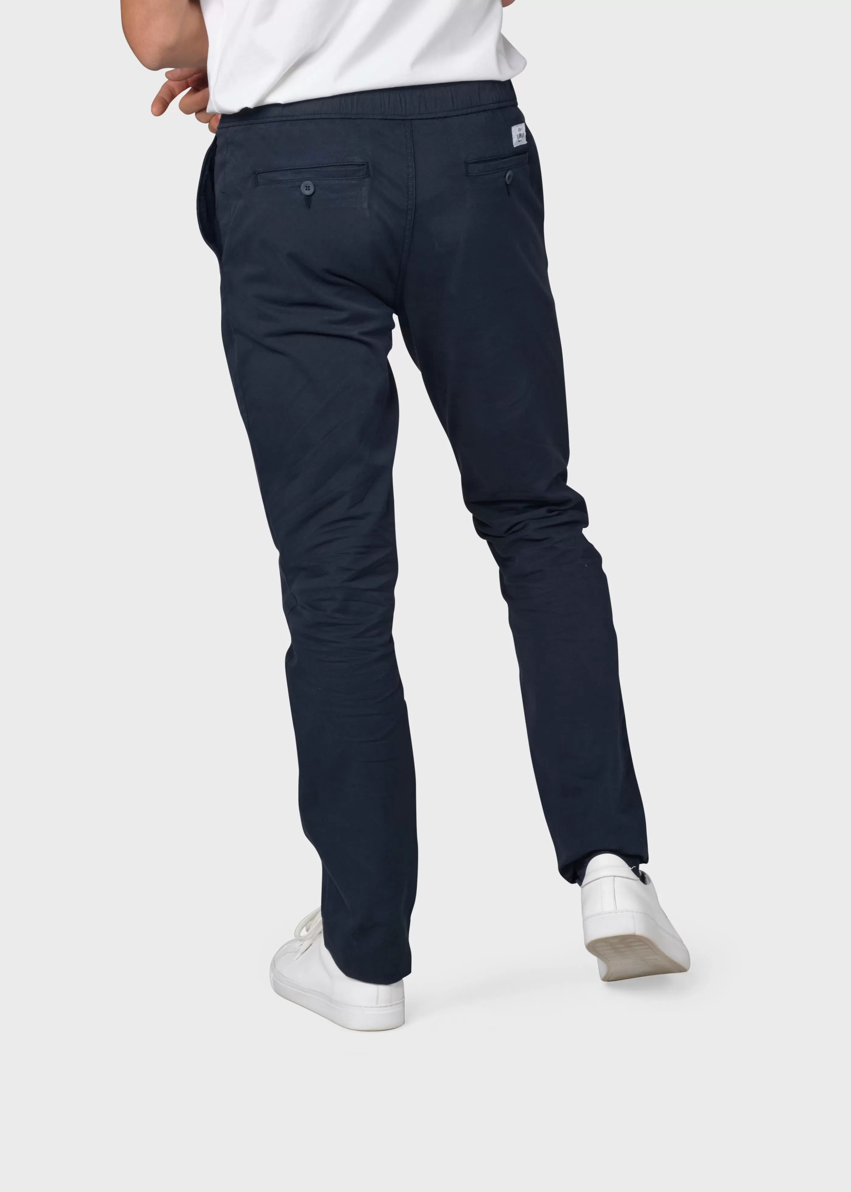 Klitmoller Collective Elliot twill chino - Navy- Hosen