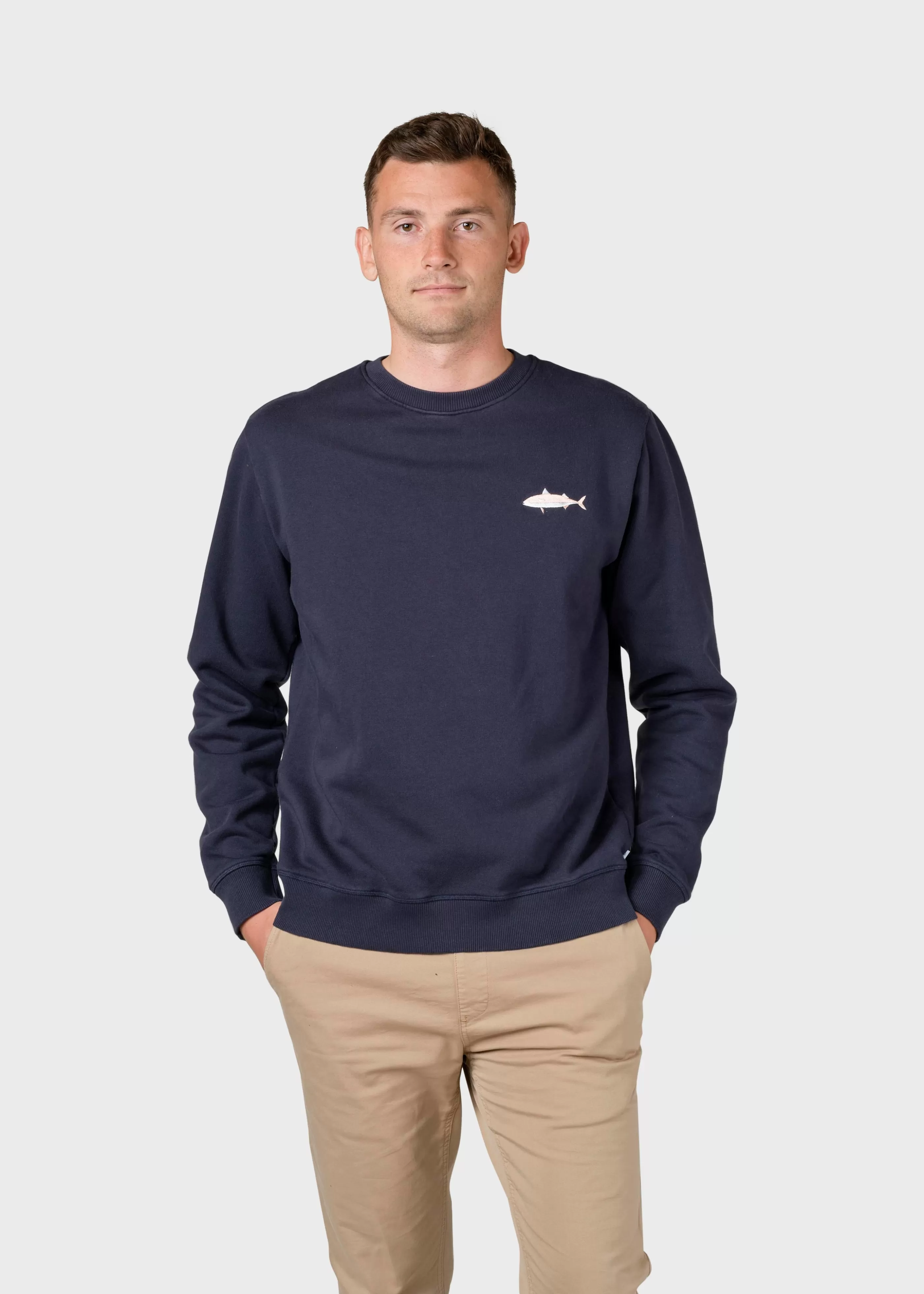 Klitmoller Collective Elof crew - Navy- Sweatshirts