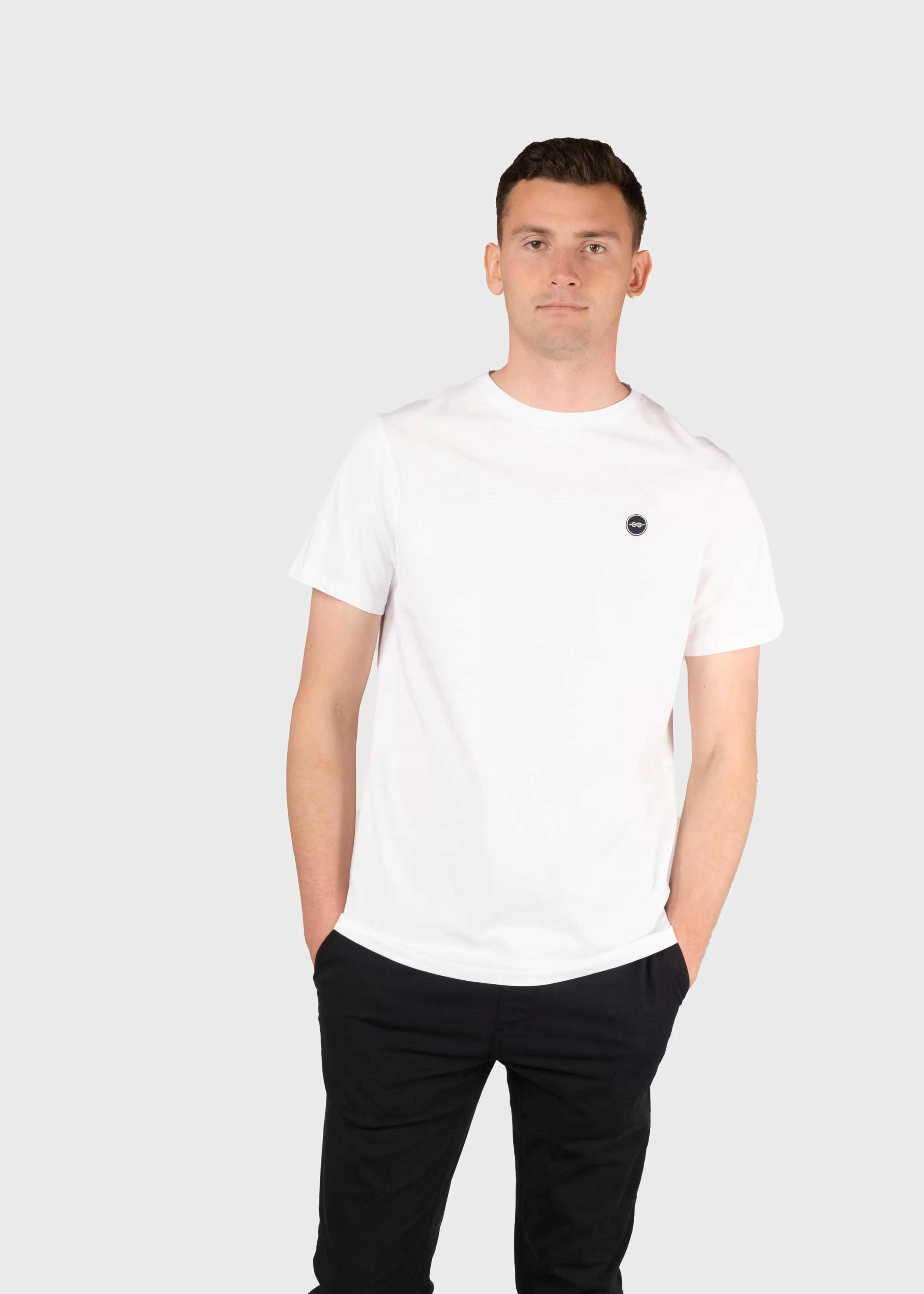 Klitmoller Collective Elton tee - White- T-shirts