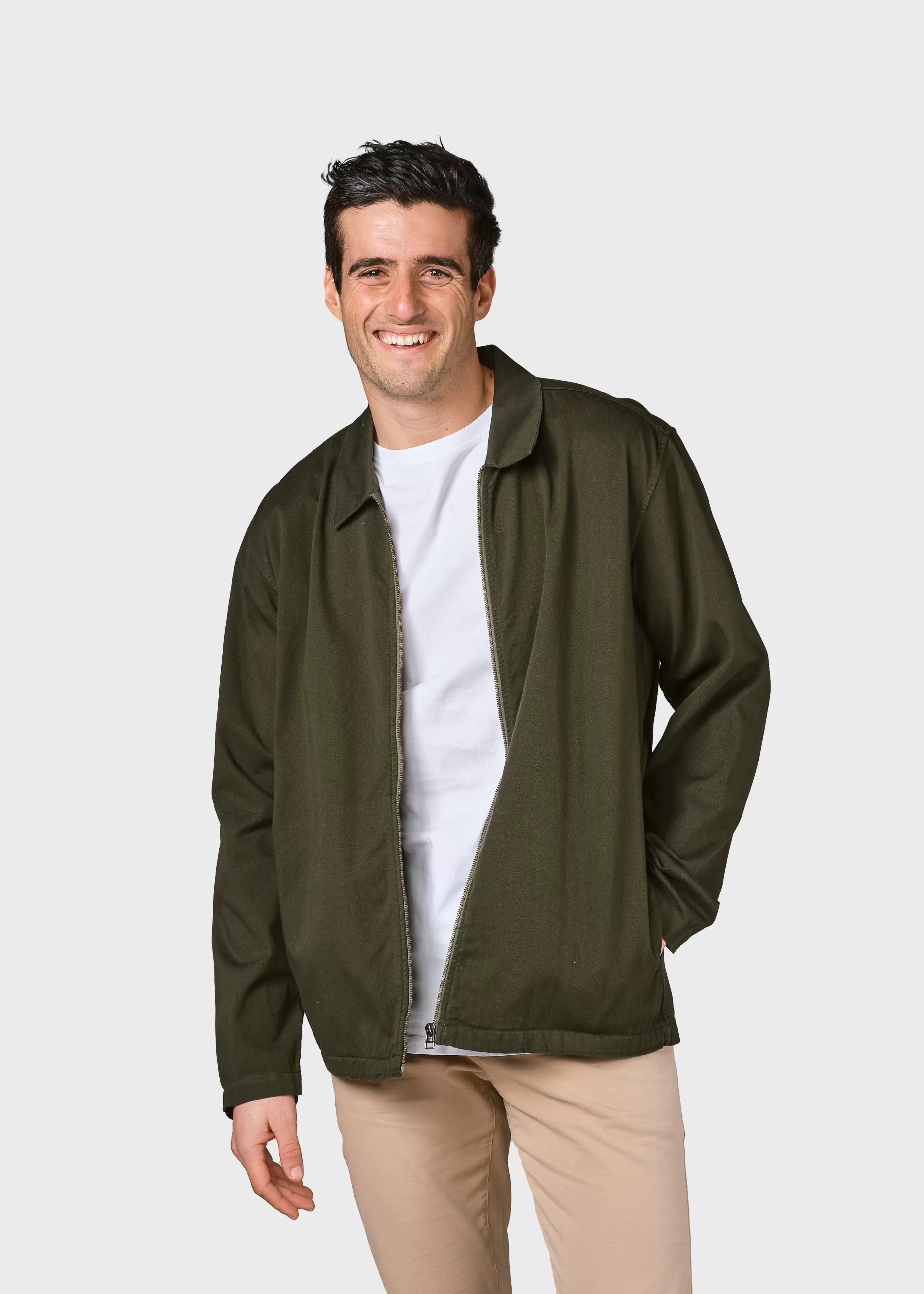 Klitmoller Collective Emil jacket - Olive- Jacken