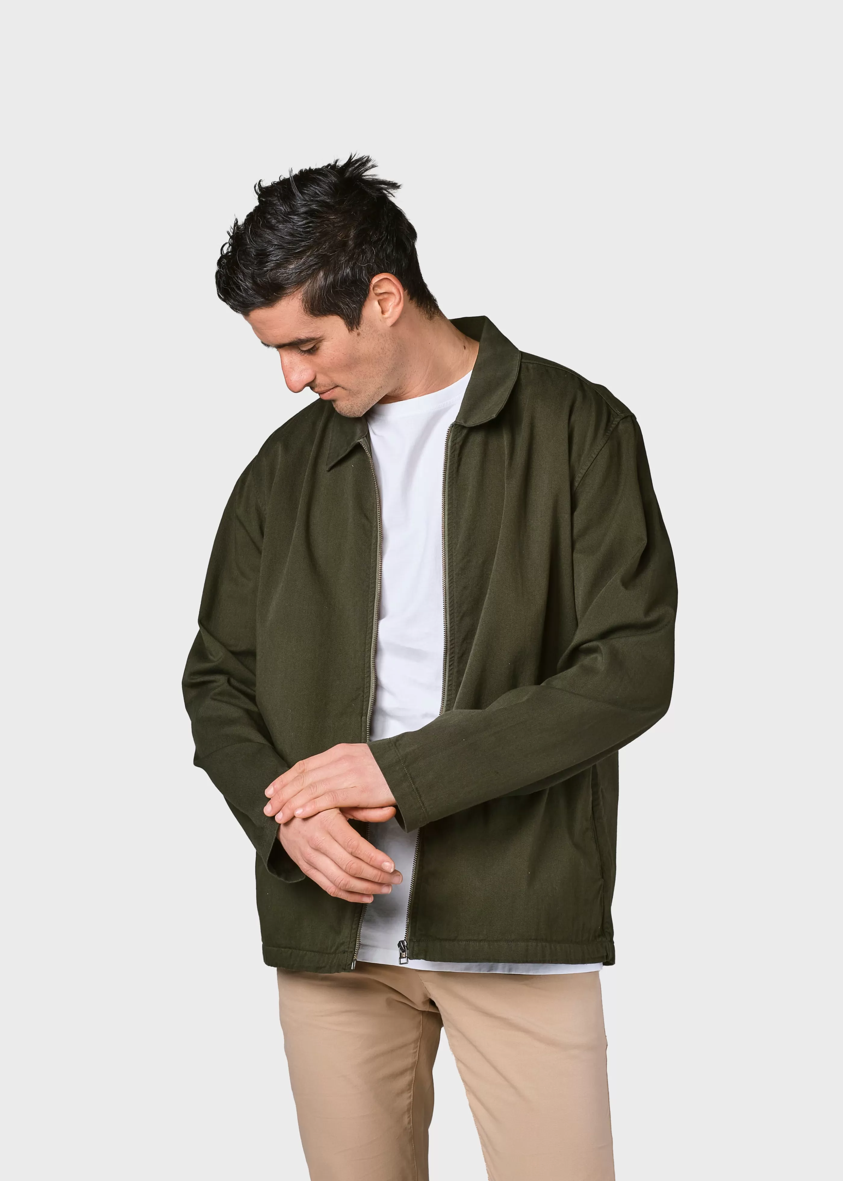 Klitmoller Collective Emil jacket - Olive- Jacken