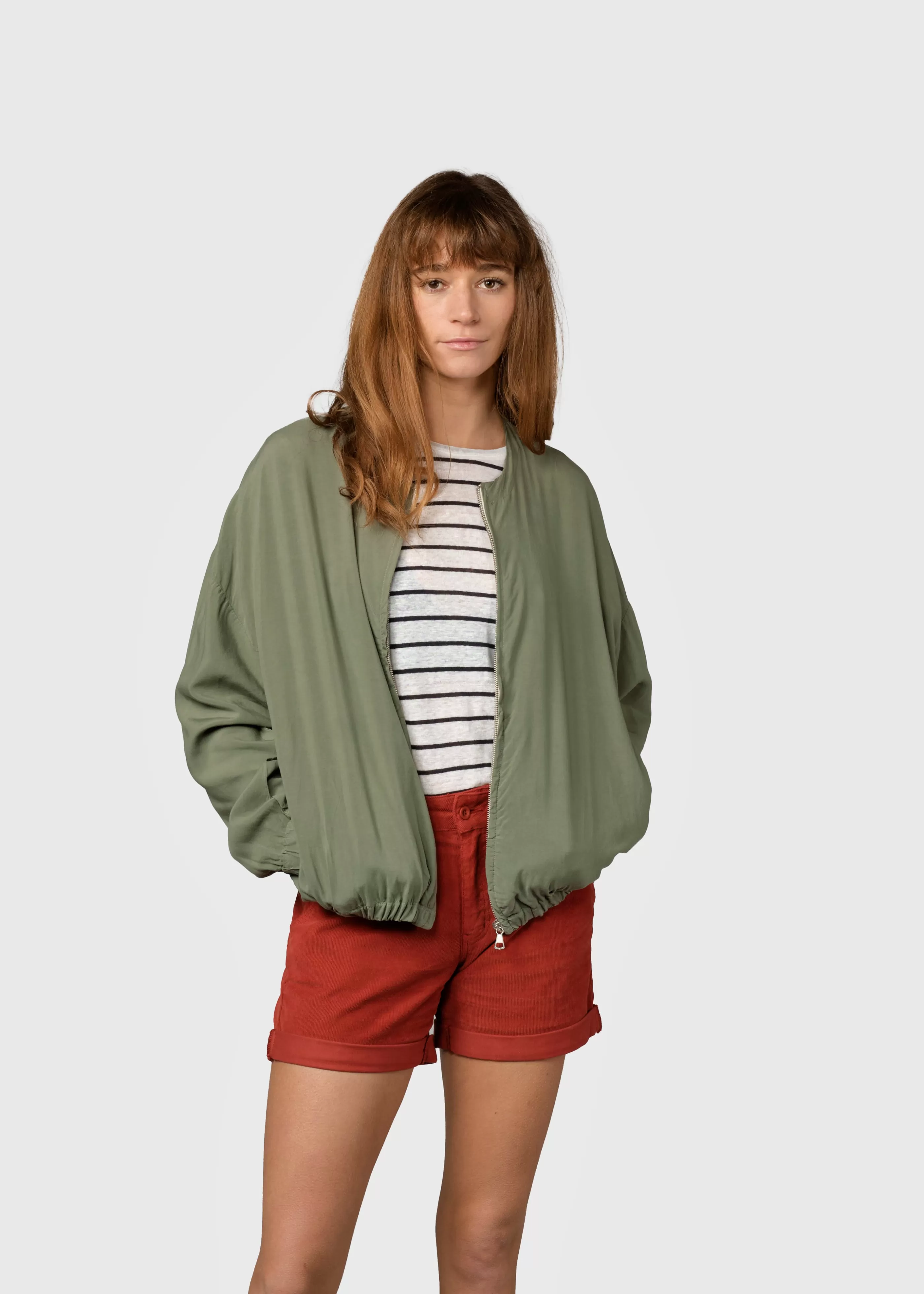 Klitmoller Collective Esther jacket - Pale green- Jacken