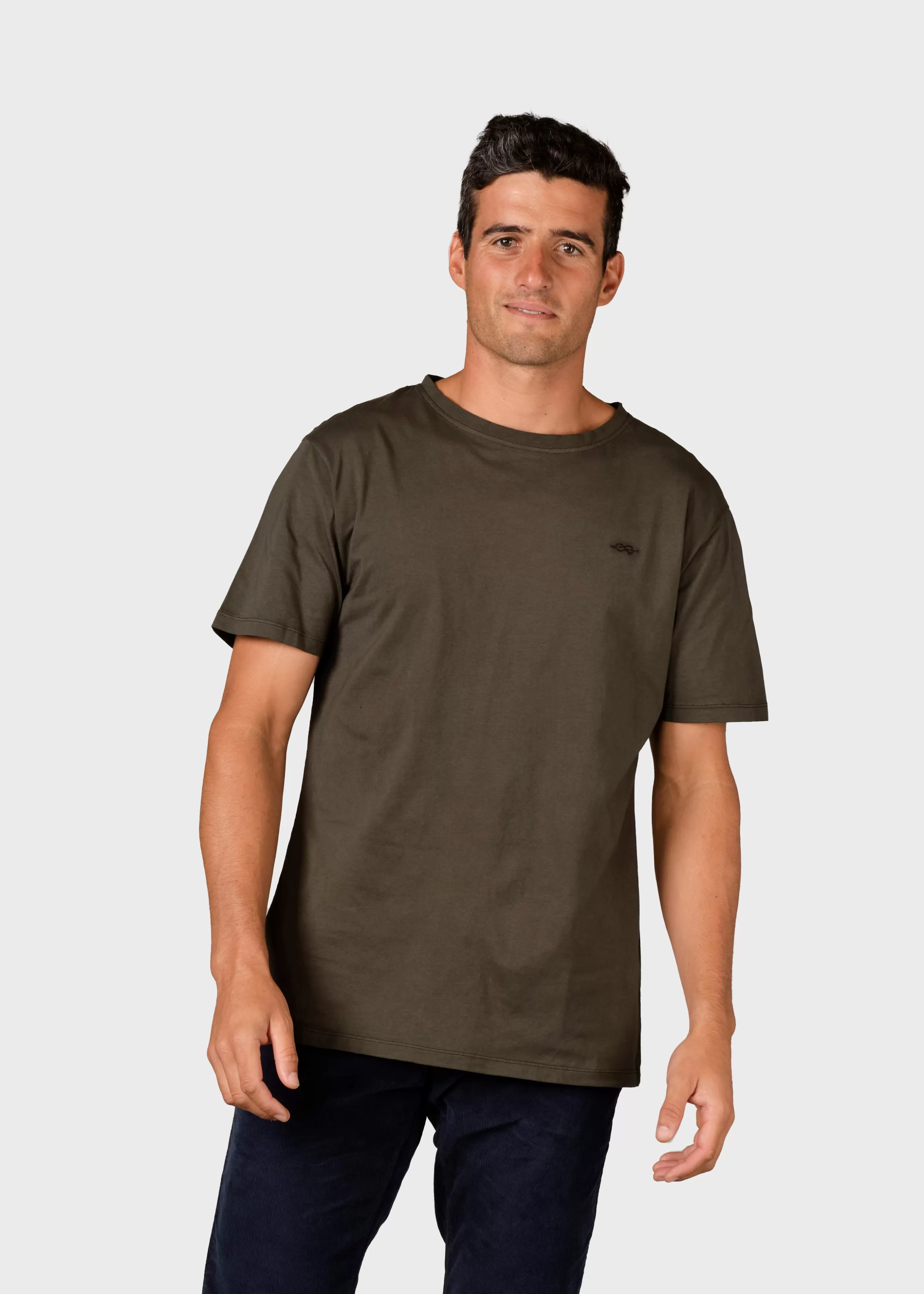 Klitmoller Collective Felix tee - Olive- T-shirts