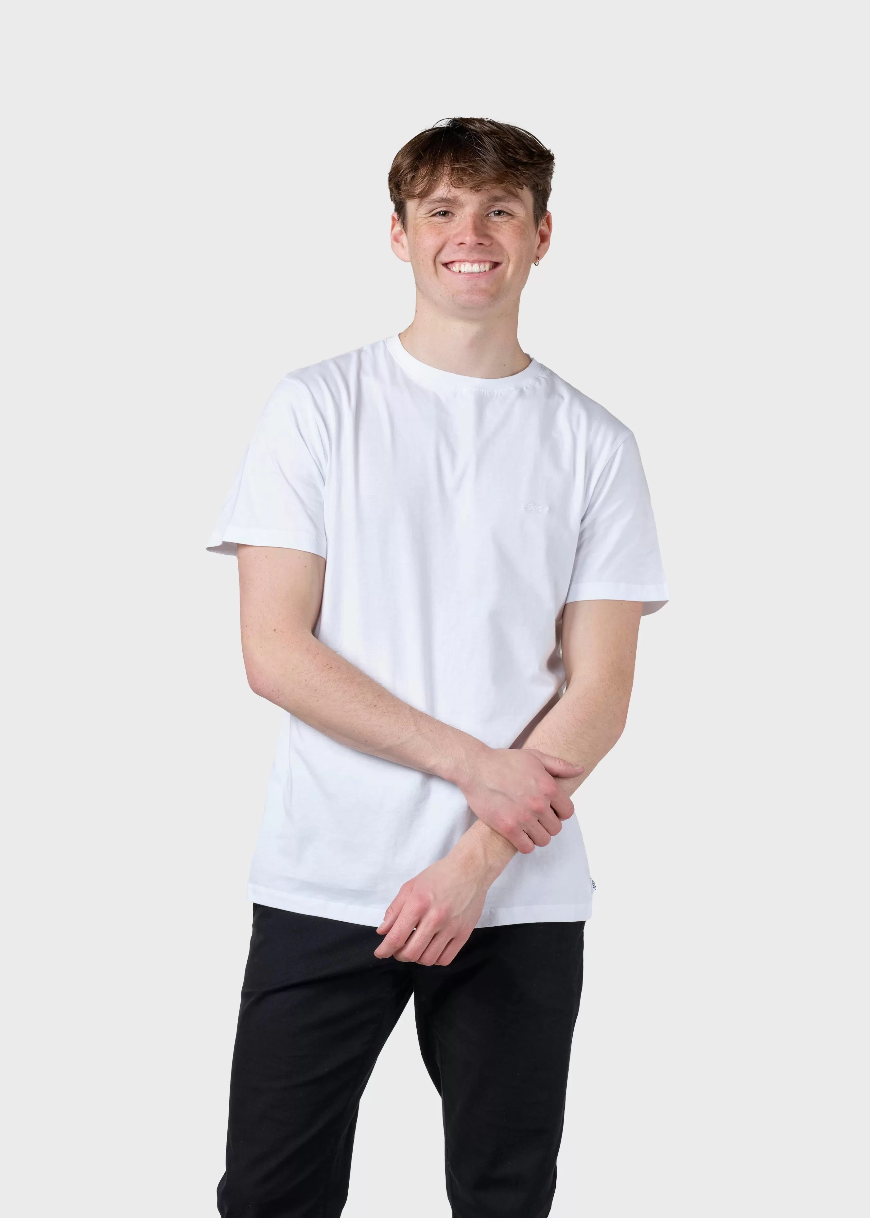 Klitmoller Collective Felix tee - White- T-shirts