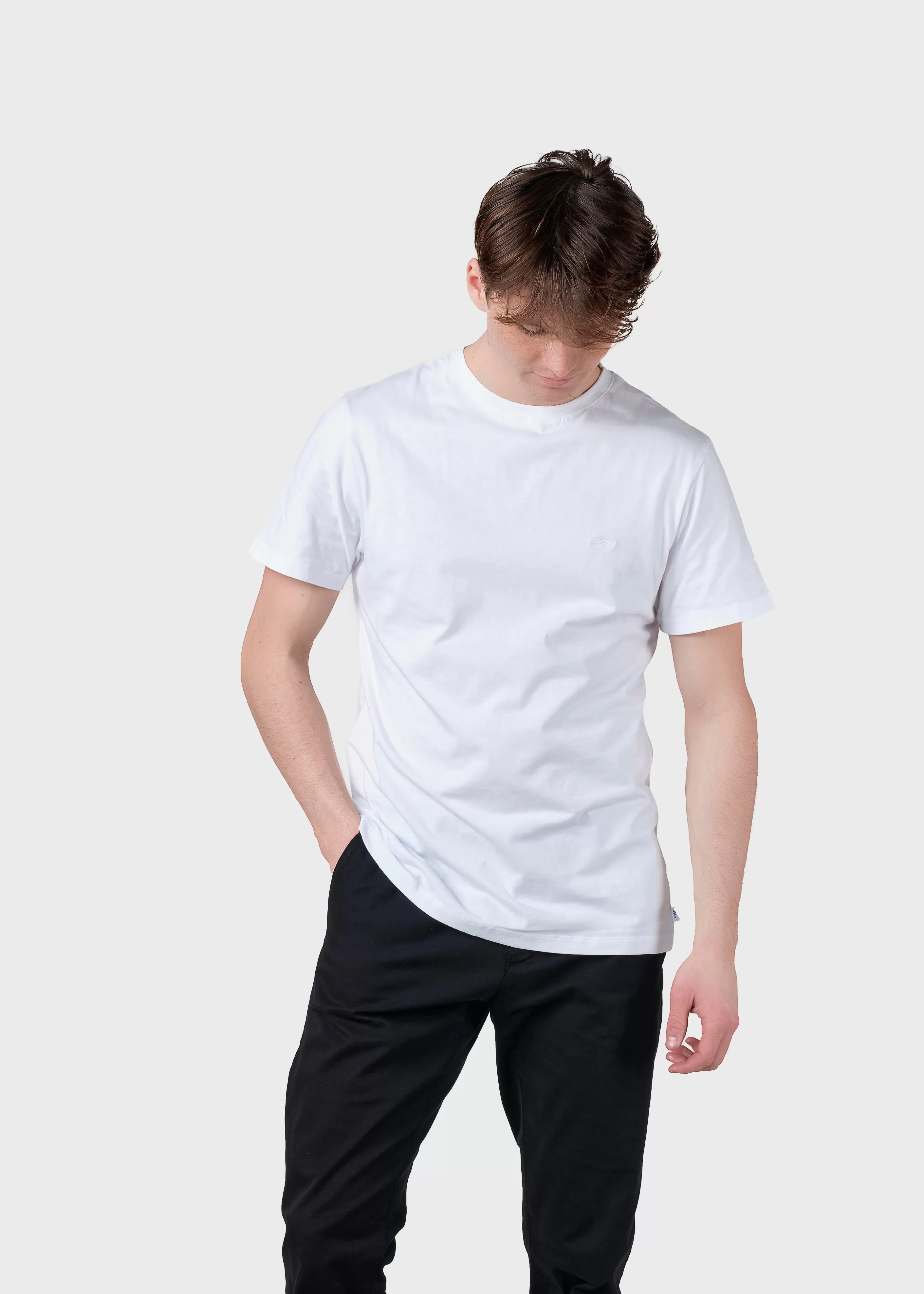 Klitmoller Collective Felix tee - White- T-shirts