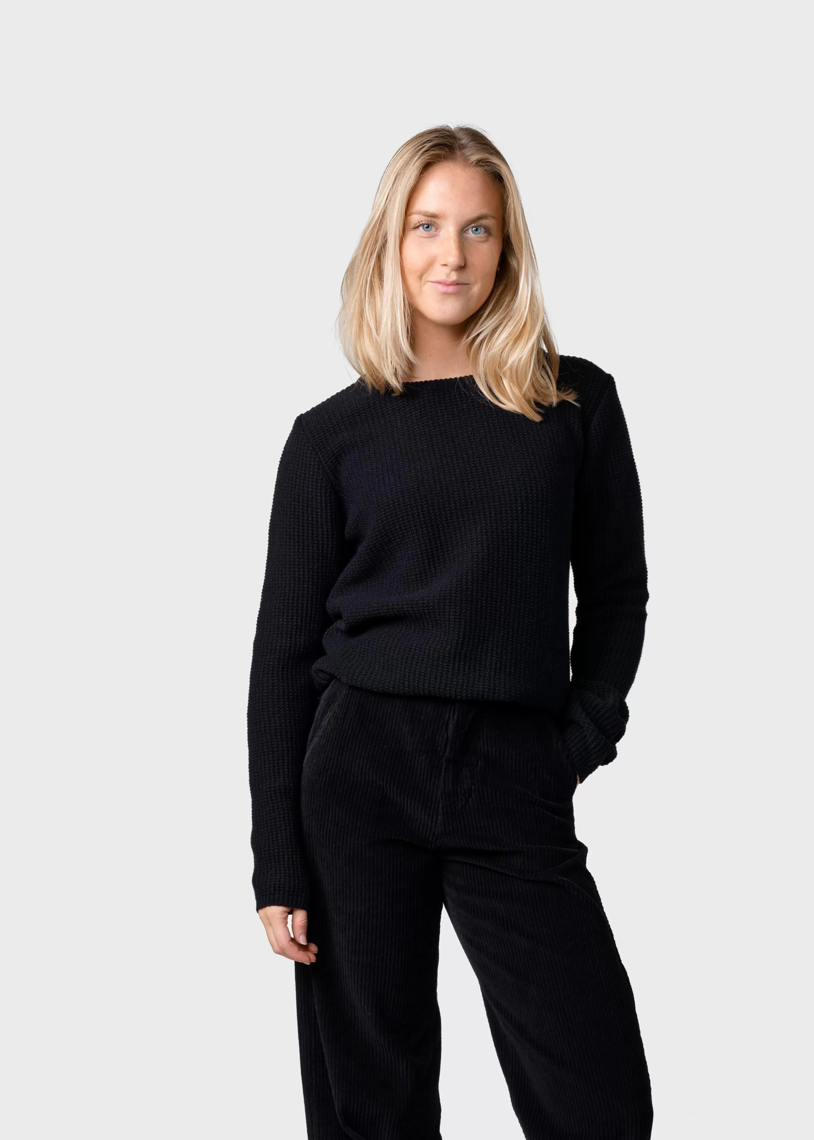 Klitmoller Collective Fenja Knit - Black- Strick