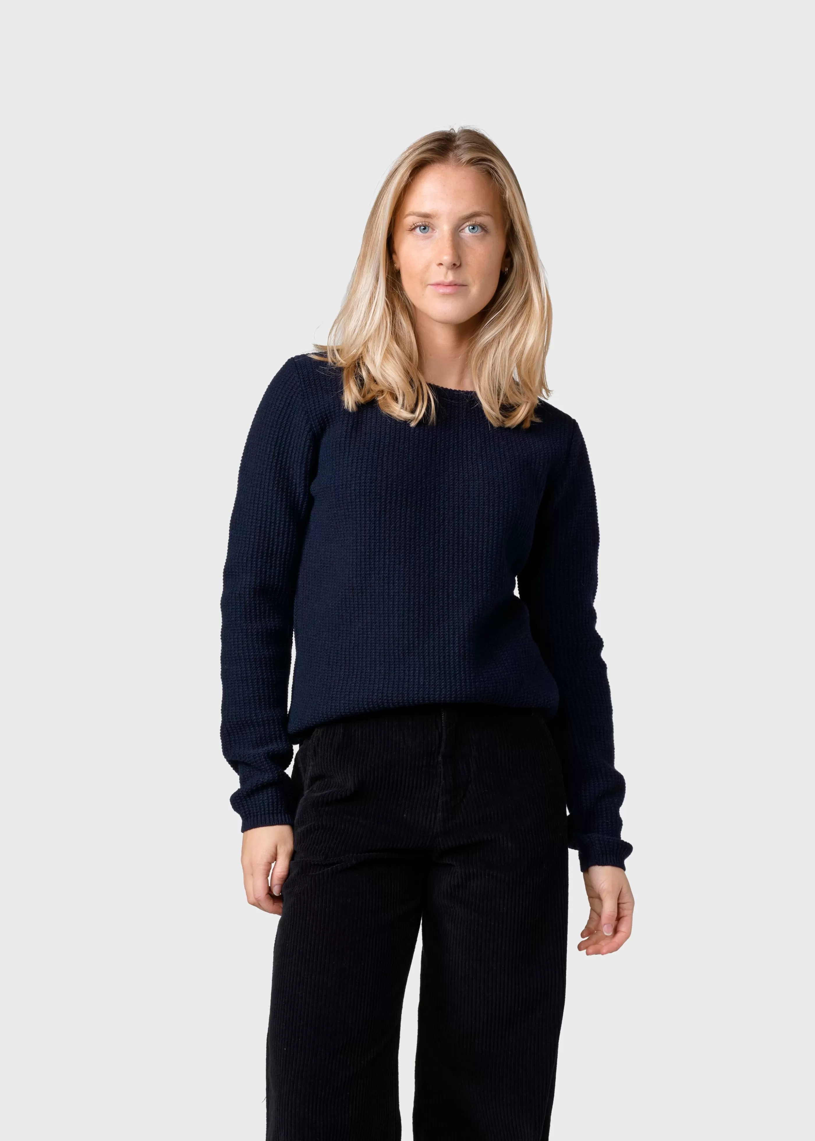 Klitmoller Collective Fenja Knit - Navy- Strick