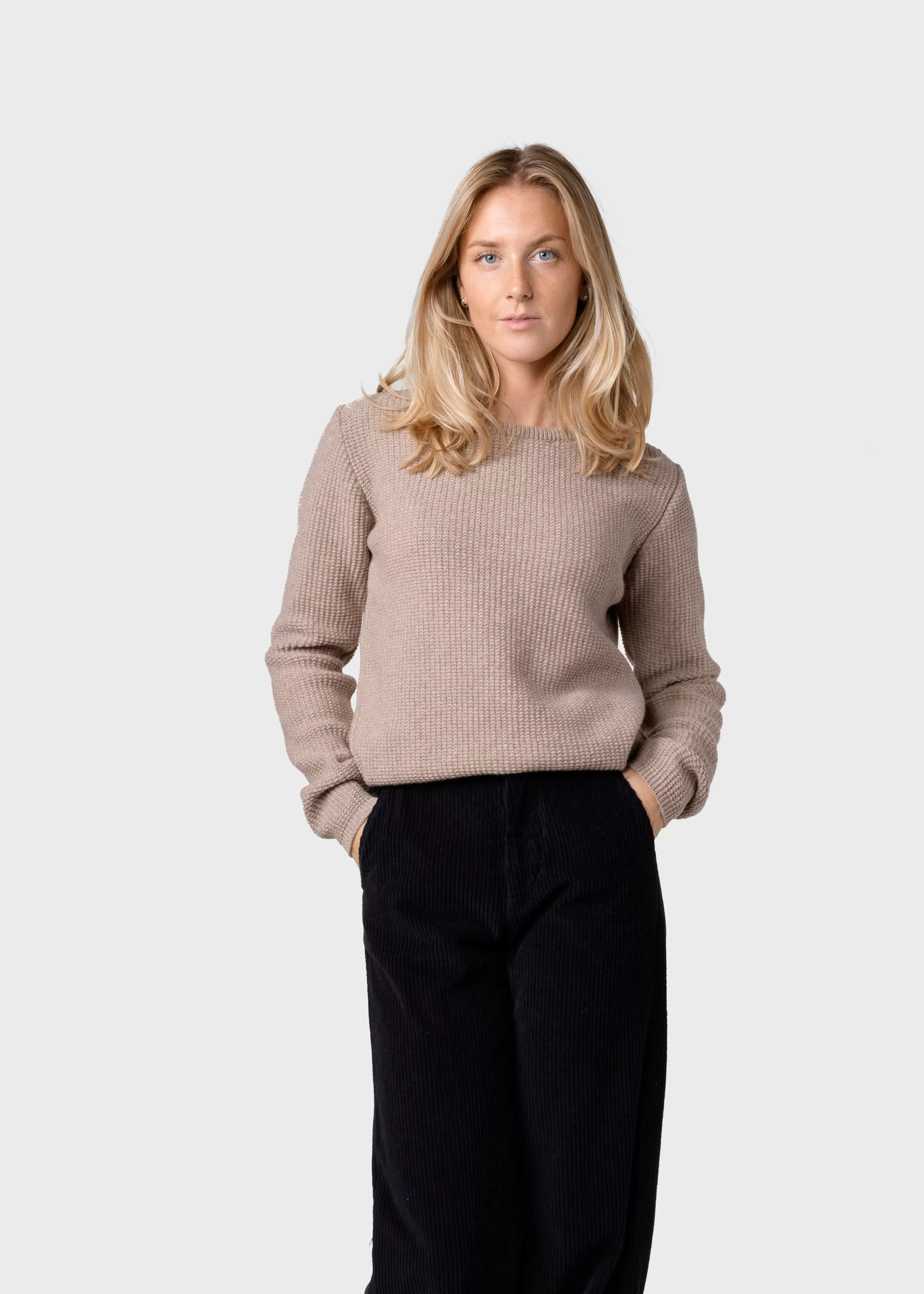 Klitmoller Collective Fenja Knit - Sand- Strick