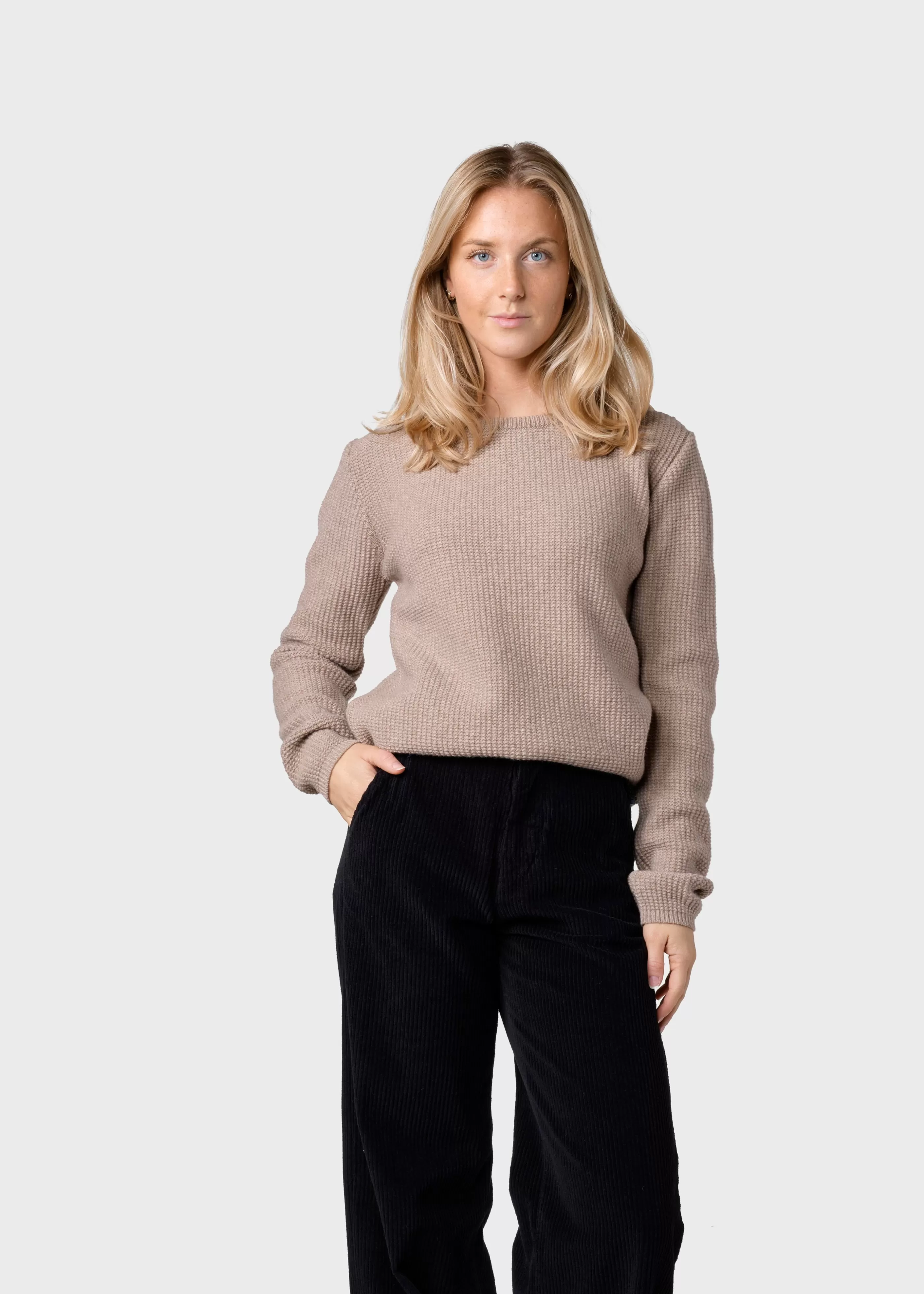 Klitmoller Collective Fenja Knit - Sand- Strick