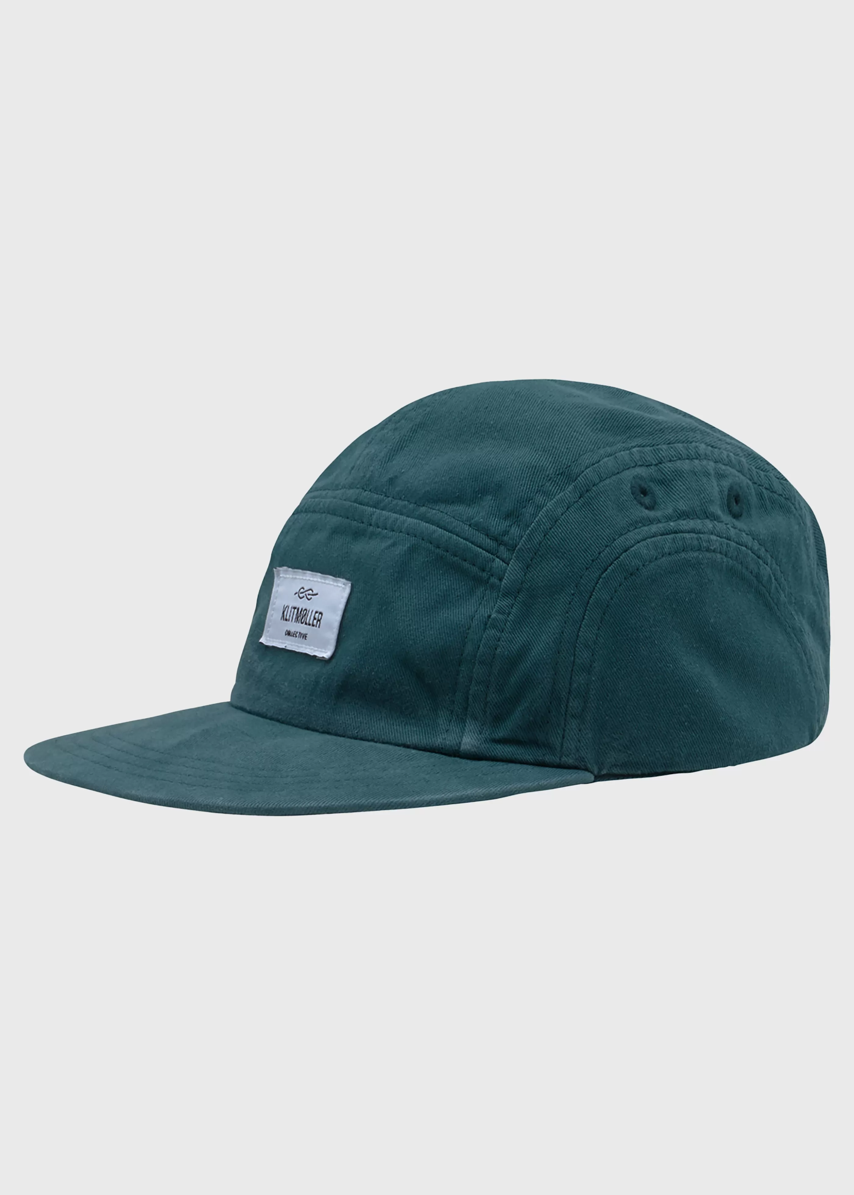 Klitmoller Collective Five panel cap - Moss Green- Accessories