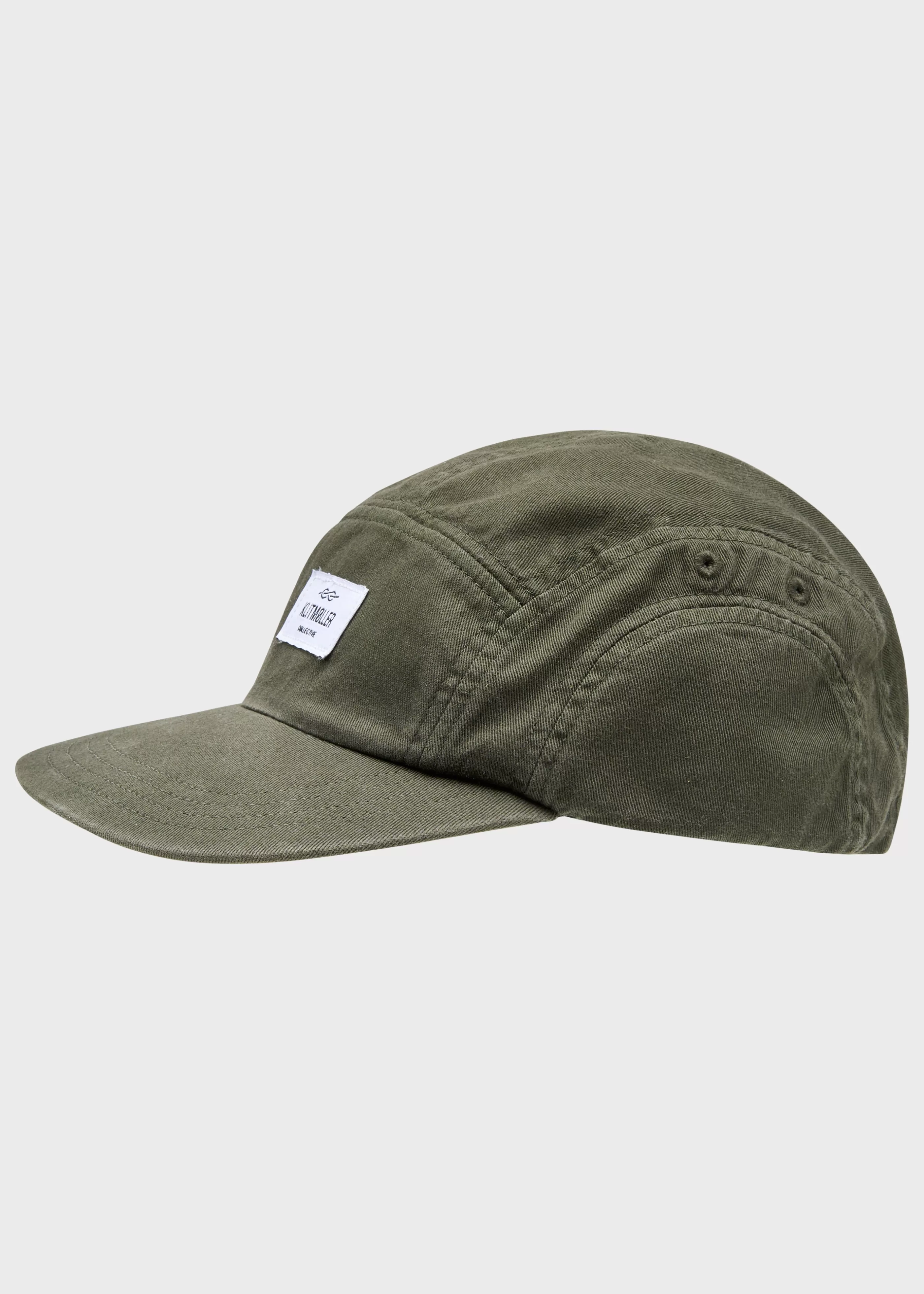 Klitmoller Collective Five panel cap - Olive- Accessories