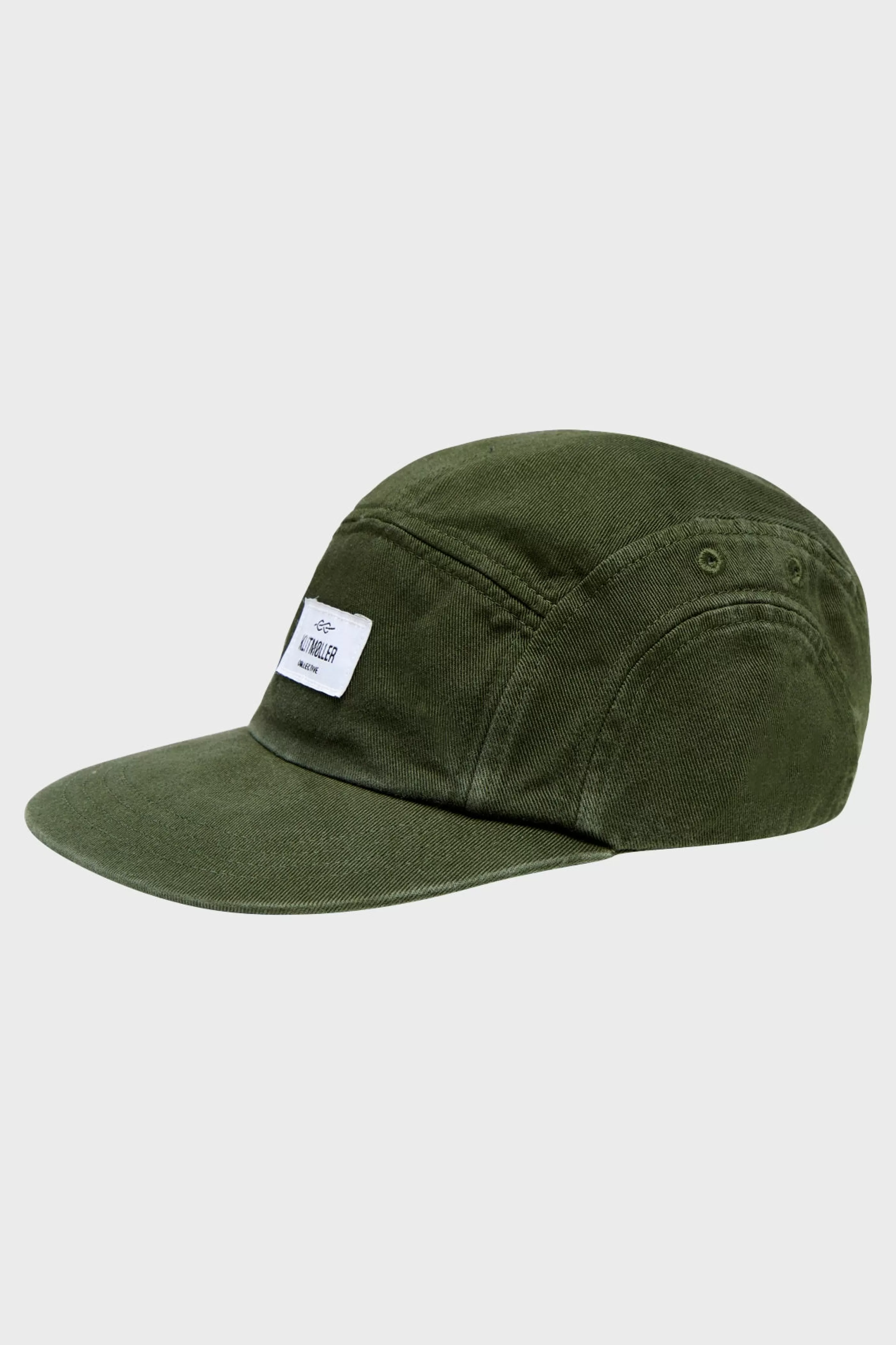 Klitmoller Collective Five panel cap - Olive- Accessories