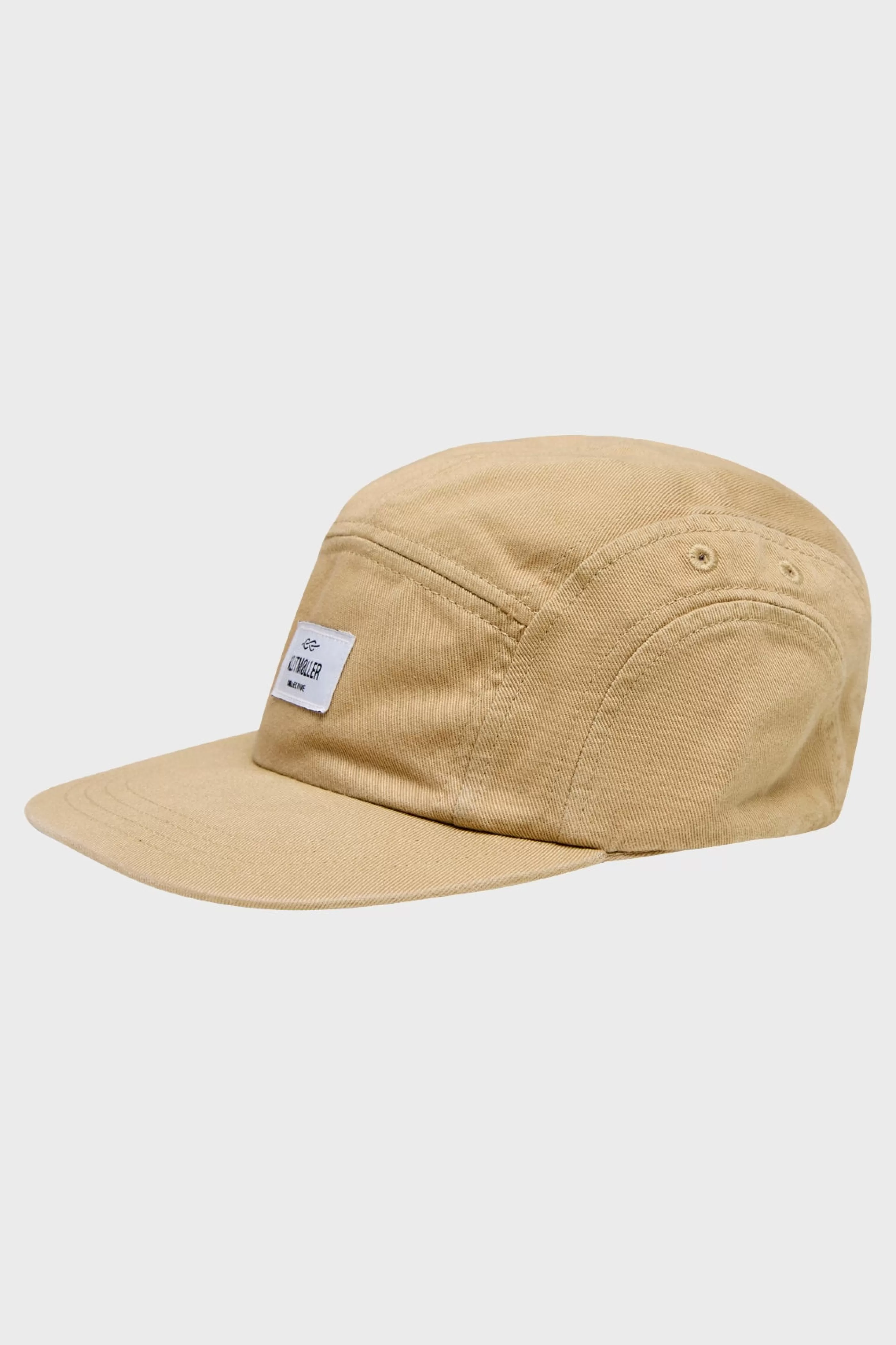 Klitmoller Collective Five panel cap - Sand- Accessories