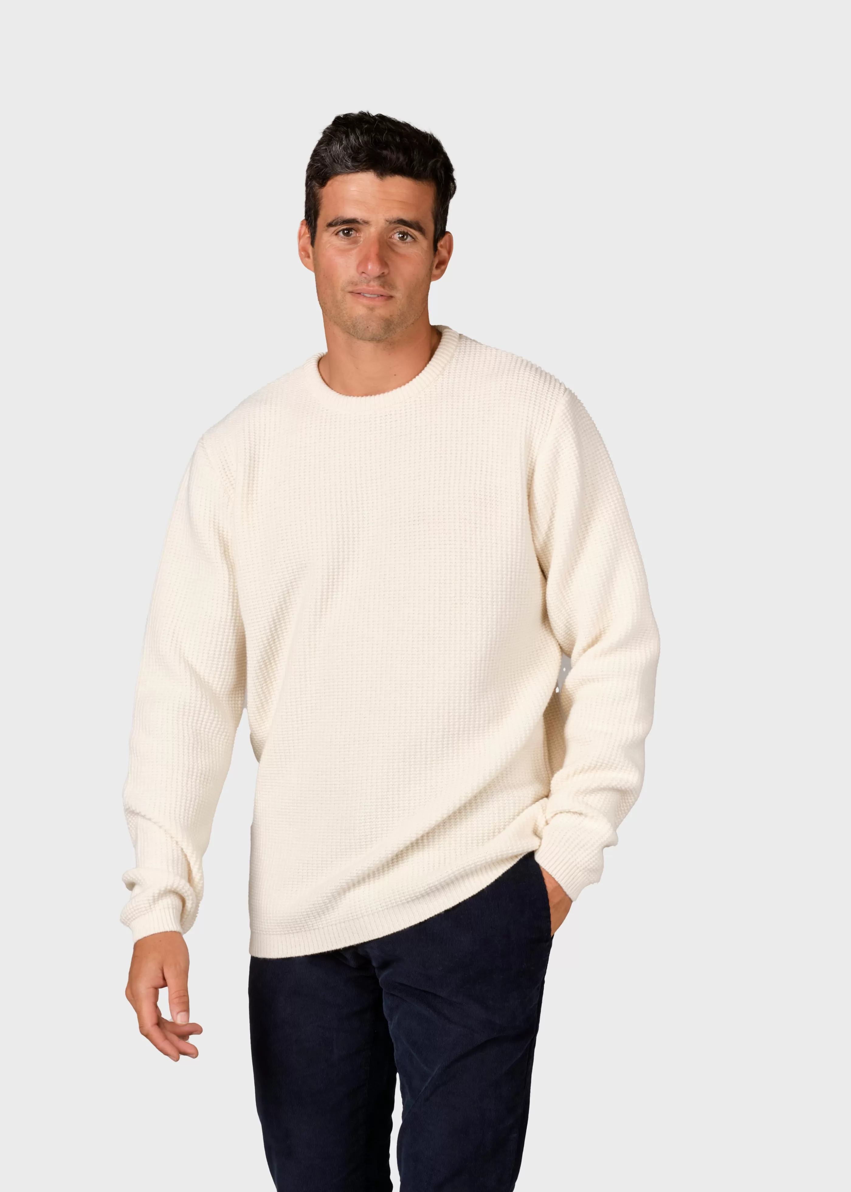 Klitmoller Collective Frede knit - Cream- Strick