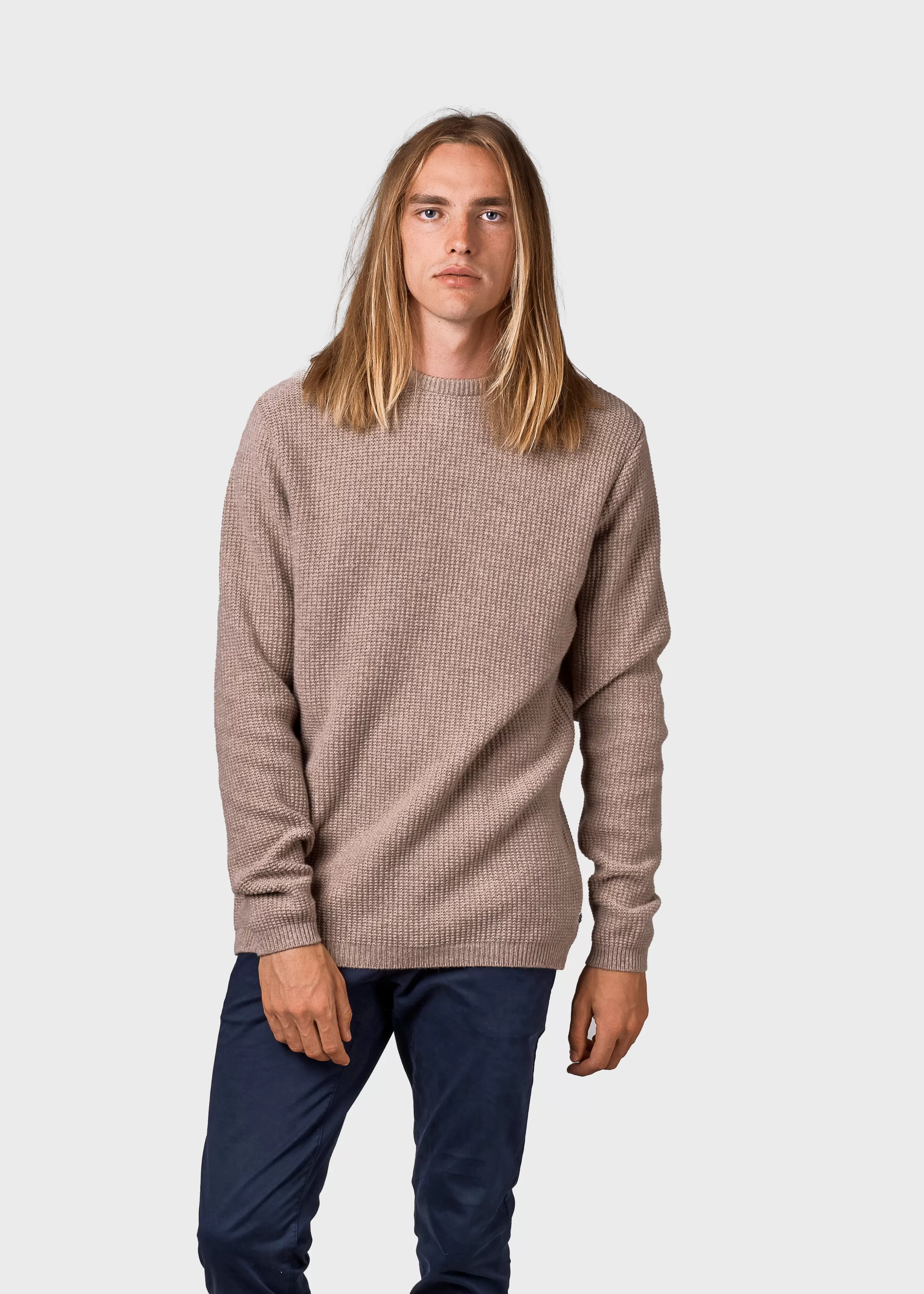 Klitmoller Collective Frede knit - Sand- Strick