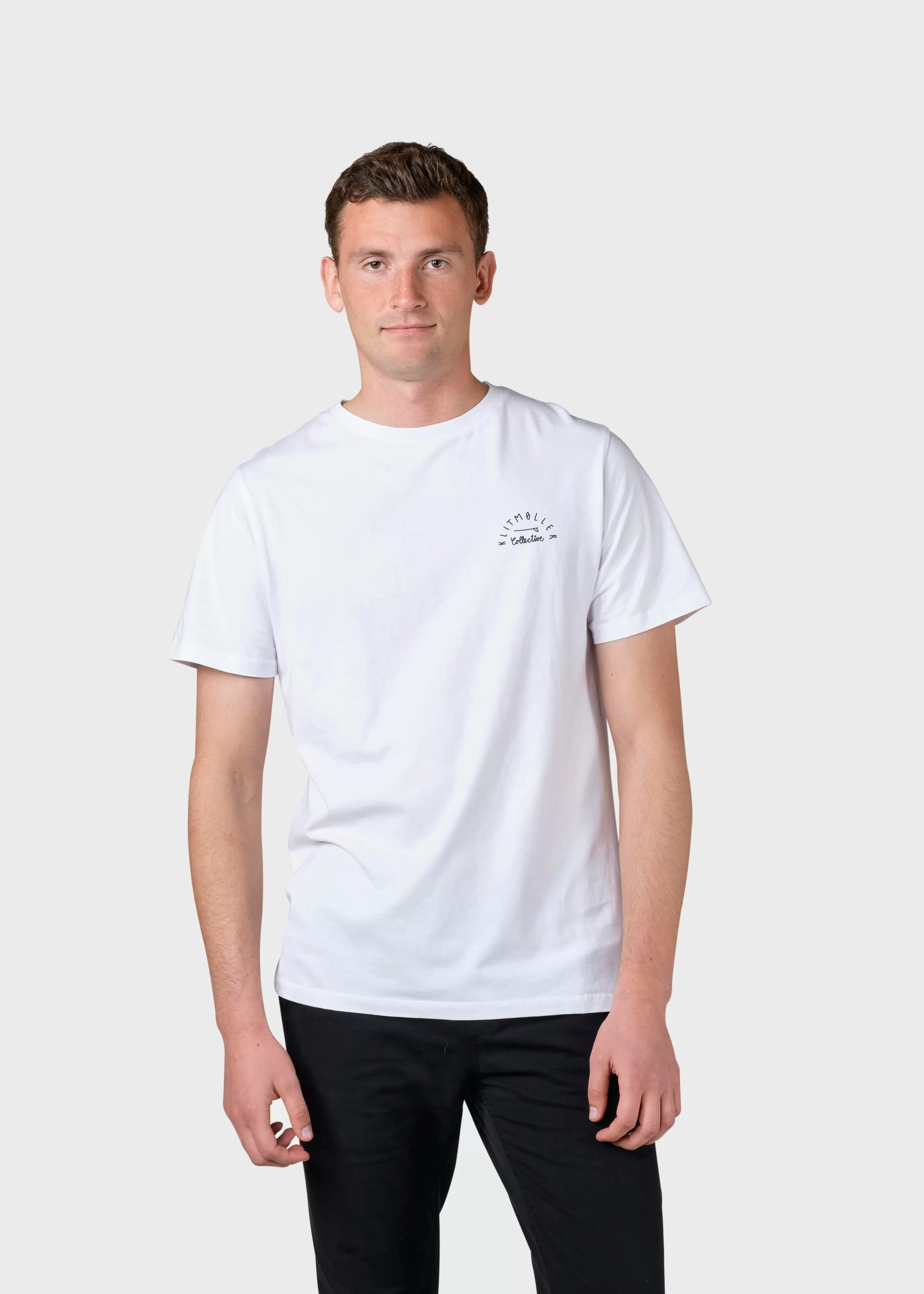 Klitmoller Collective Gabriel tee - White- T-shirts