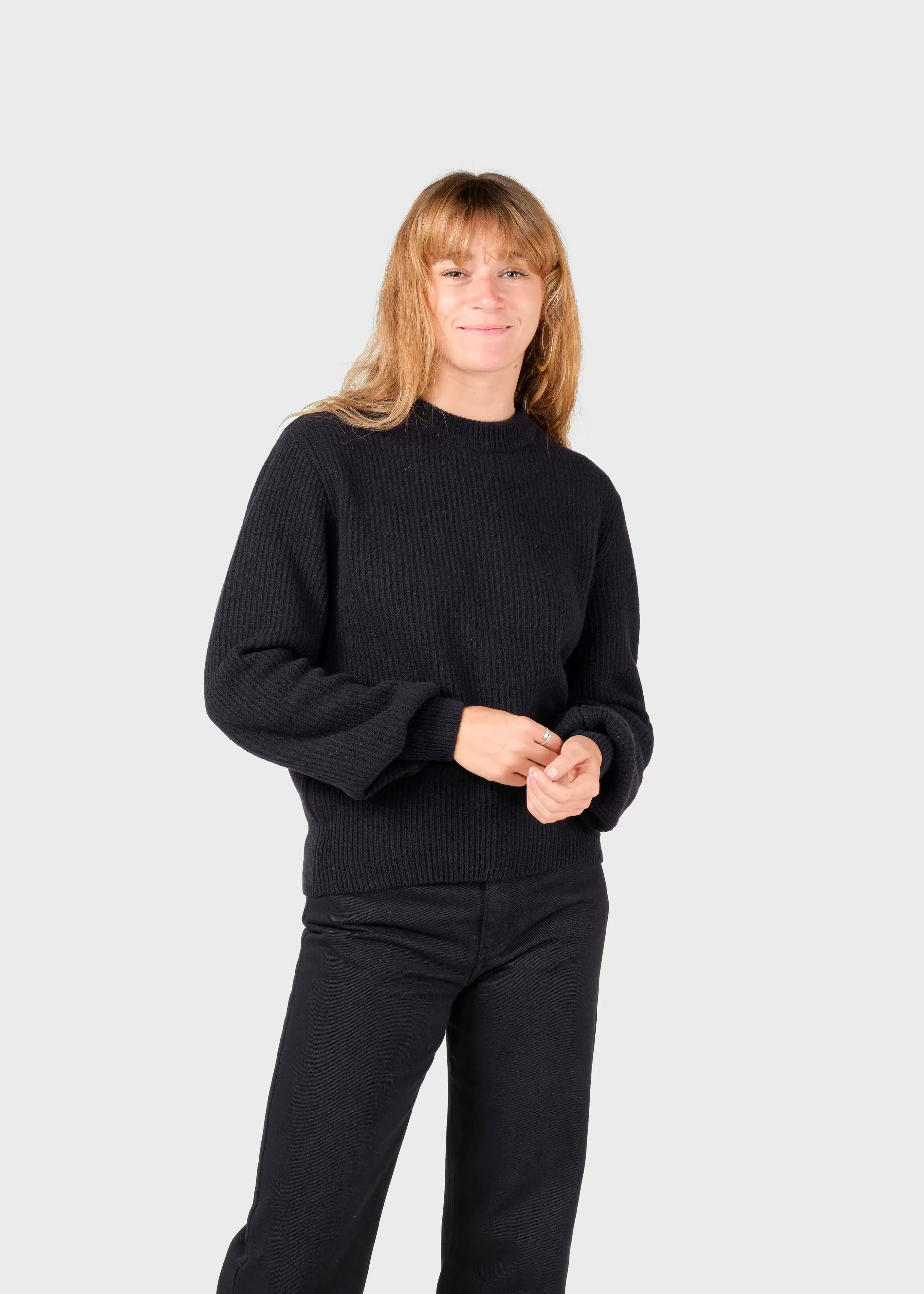 Klitmoller Collective Gerda knit - Black- Strick