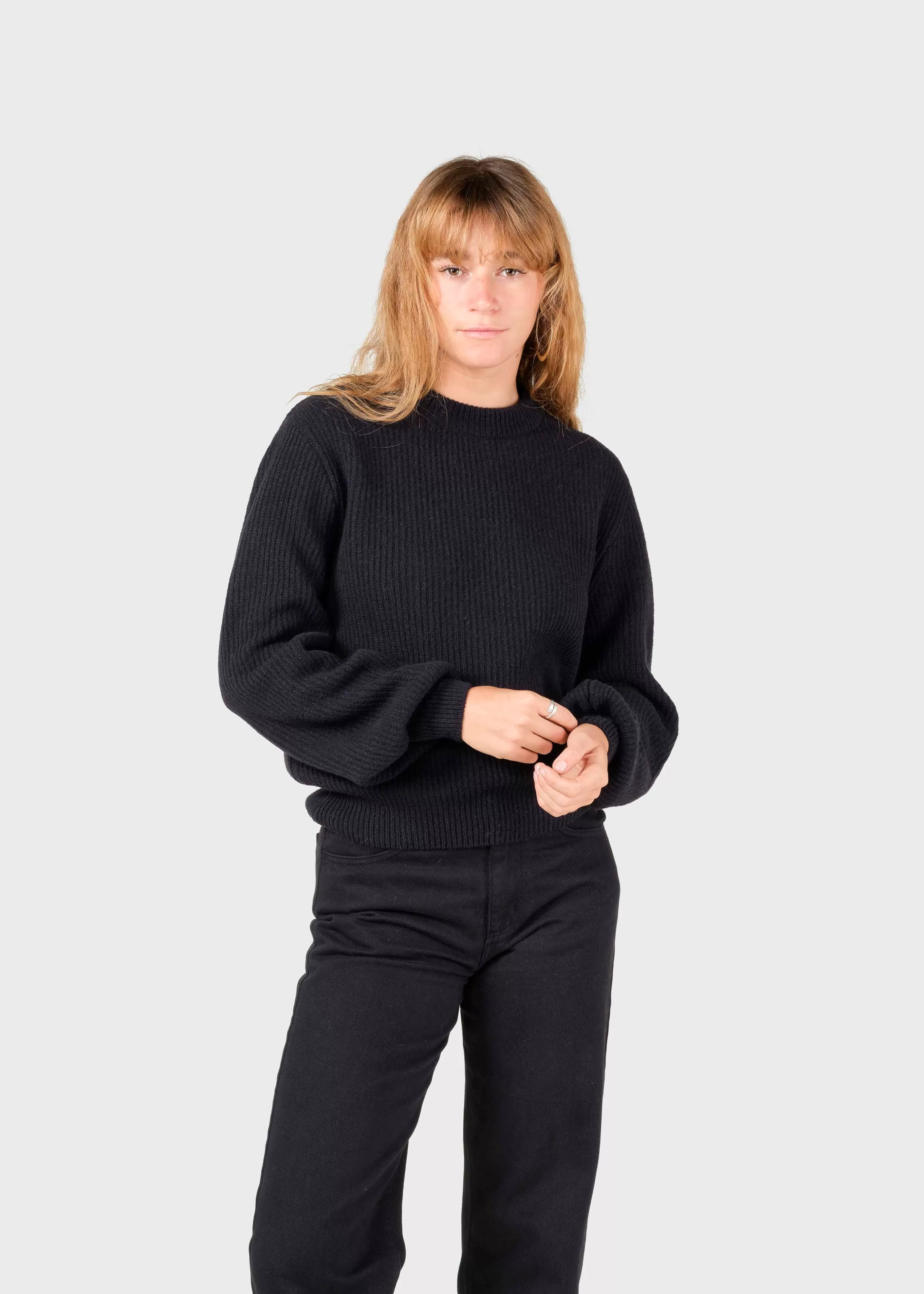 Klitmoller Collective Gerda knit - Black- Strick