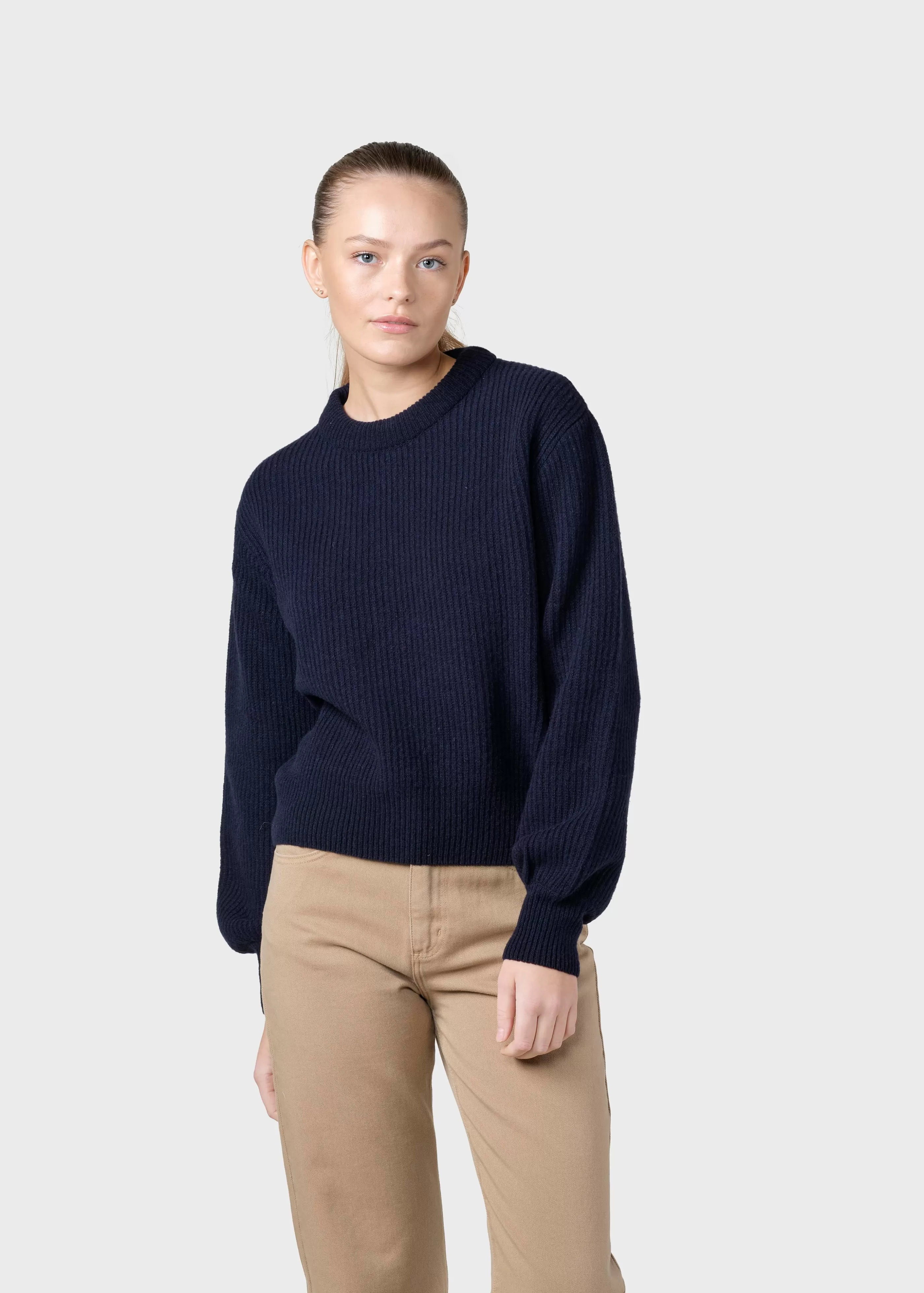 Klitmoller Collective Gerda knit - Navy- Strick