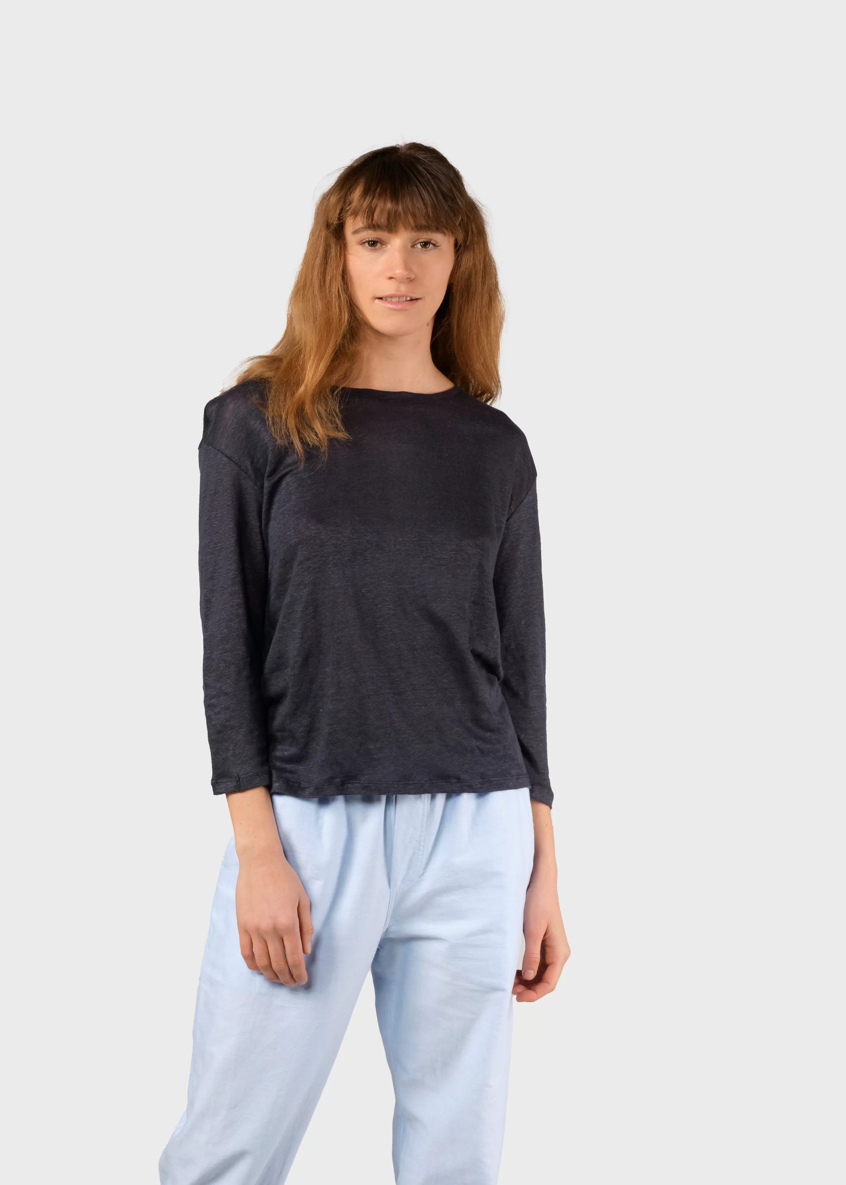 Klitmoller Collective Gudrun LS tee - - T-shirts