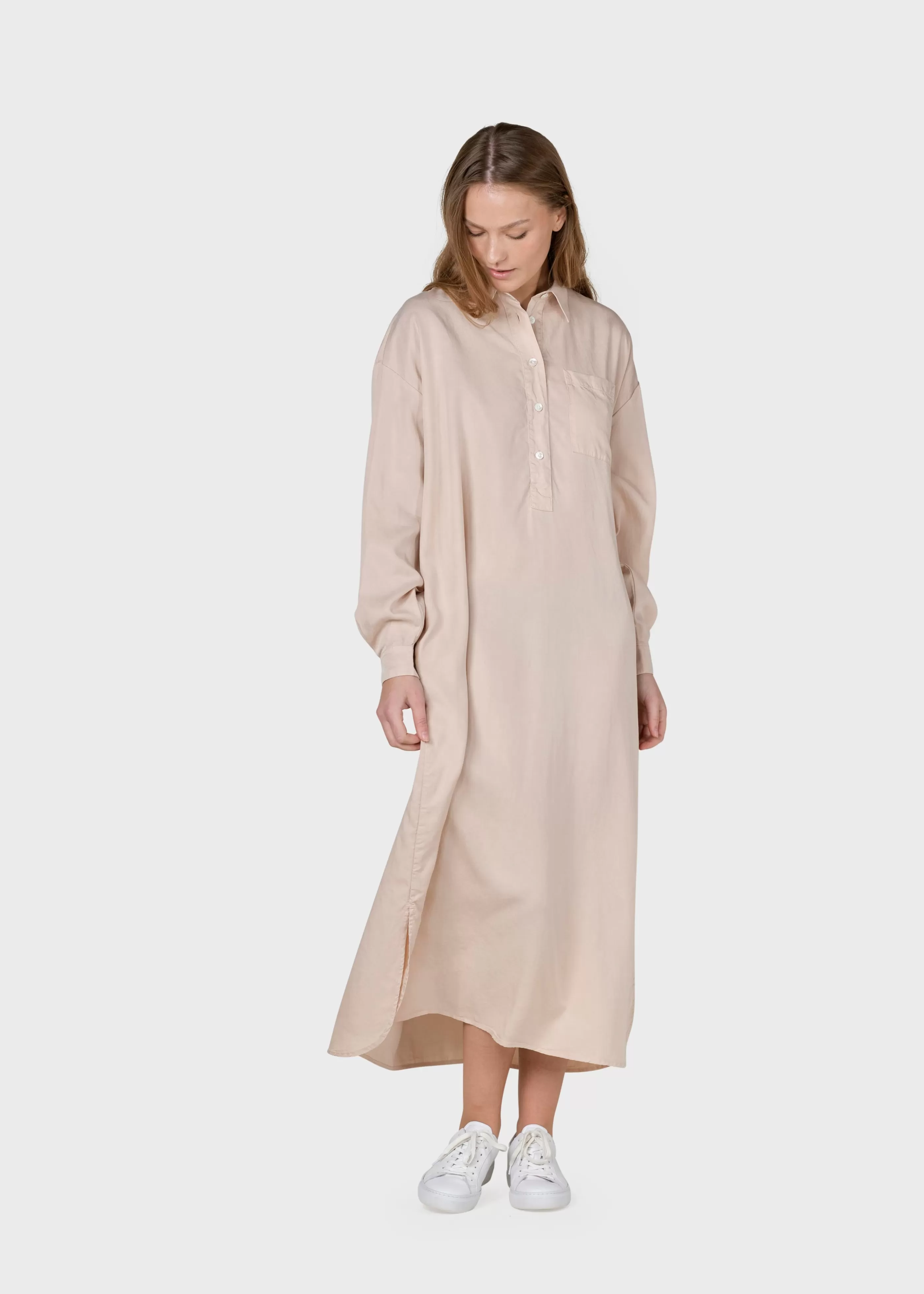 Klitmoller Collective Gulla shirtdress - Rose- Hemden