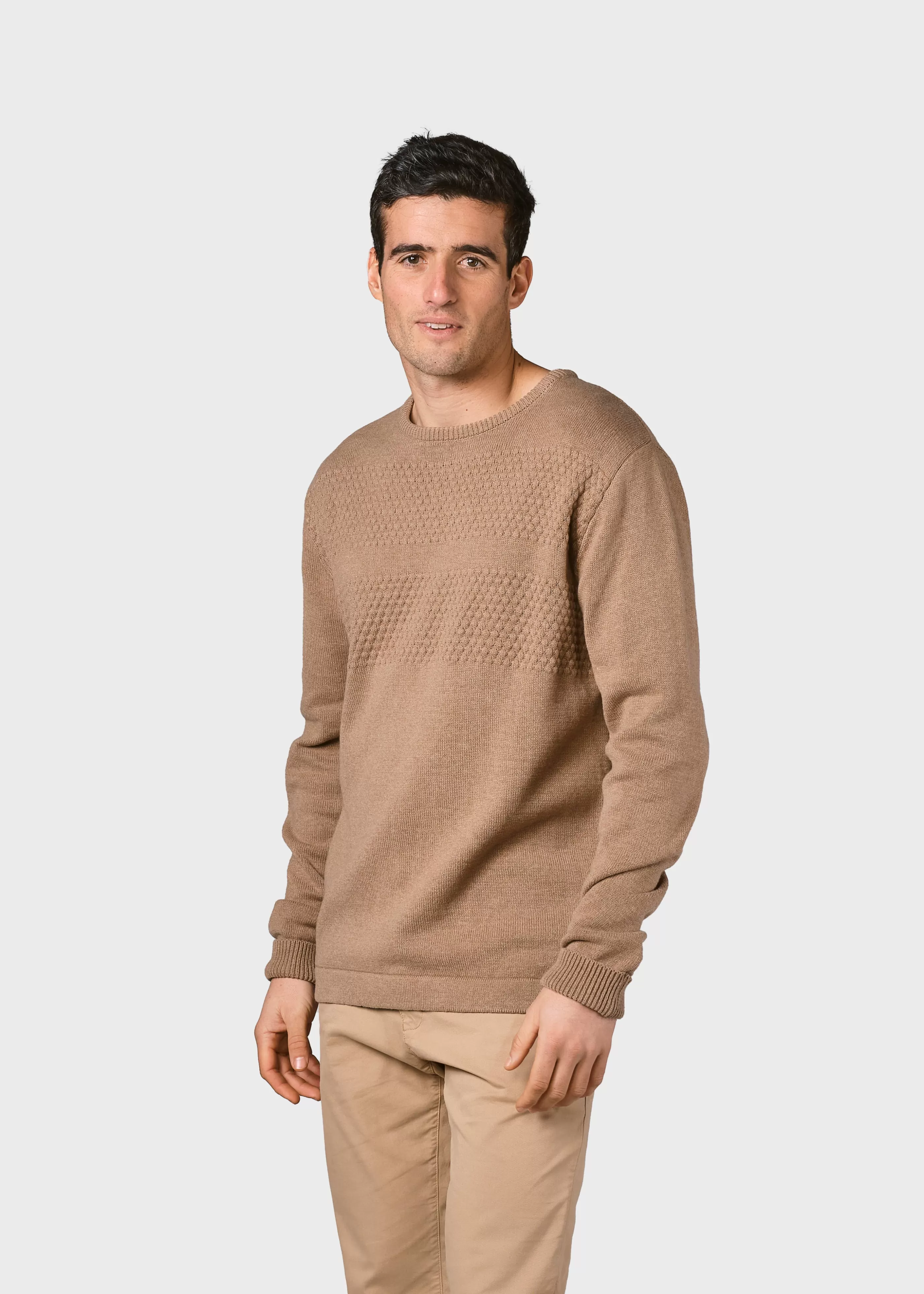 Klitmoller Collective Herbert knit - Sand- Strick