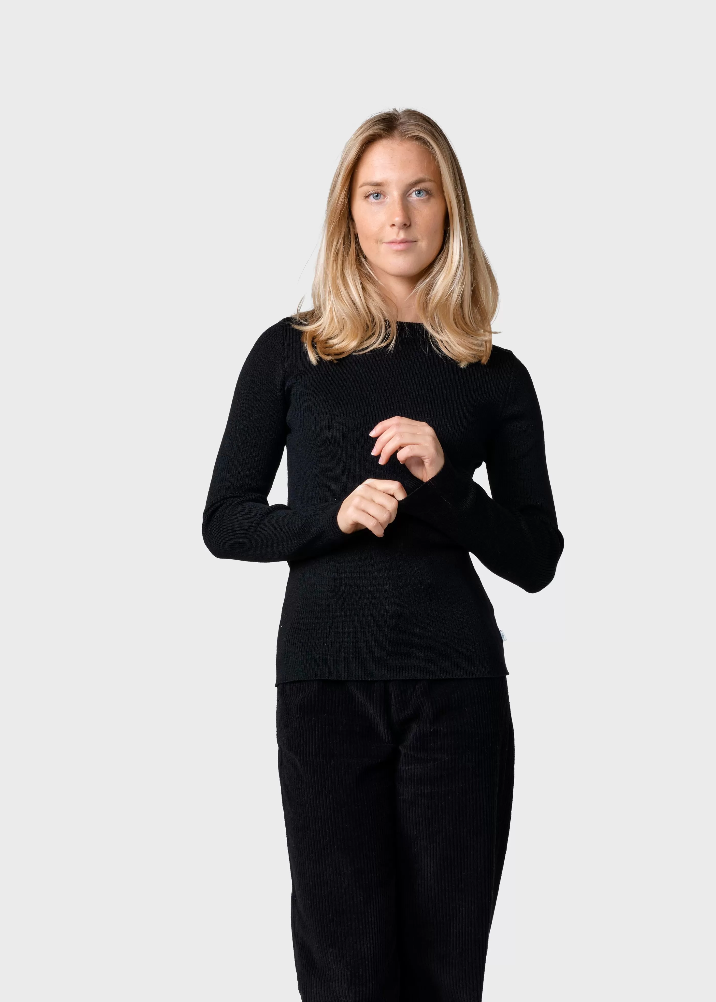 Klitmoller Collective Ingrid knit - Black- Strick