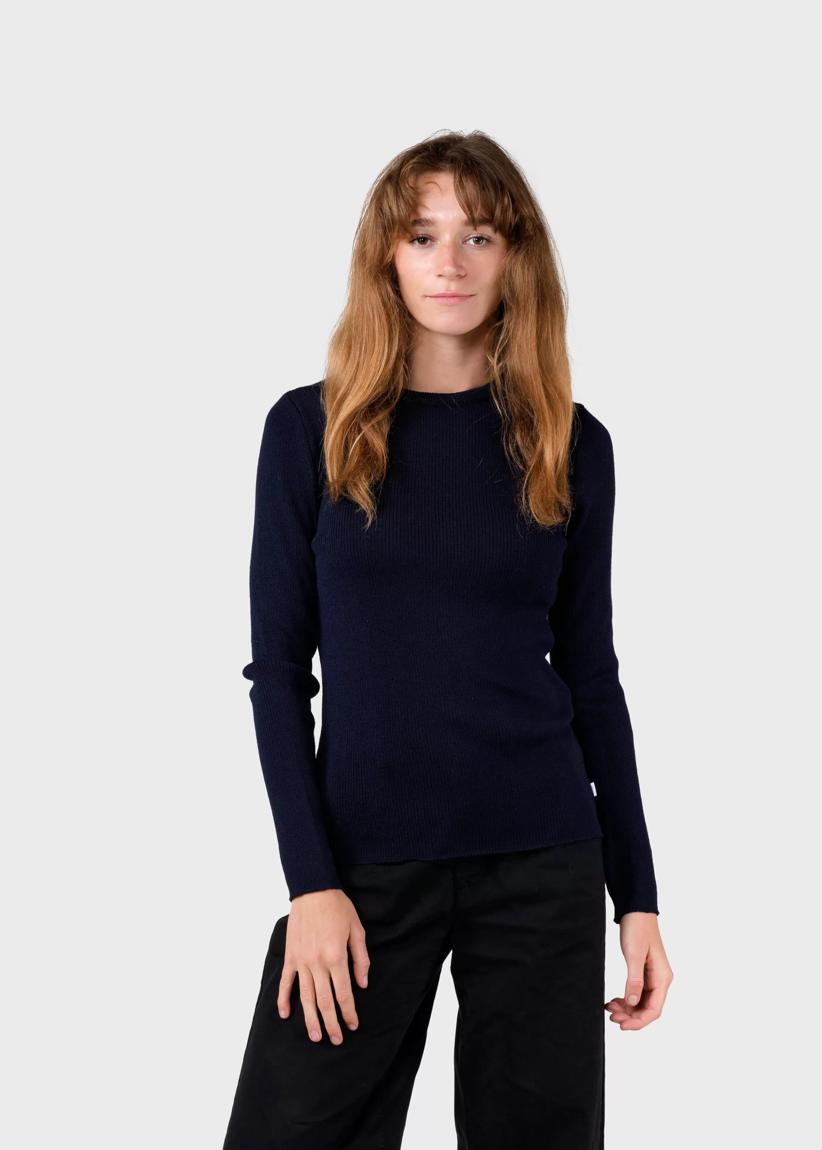 Klitmoller Collective Ingrid knit - Navy- Strick