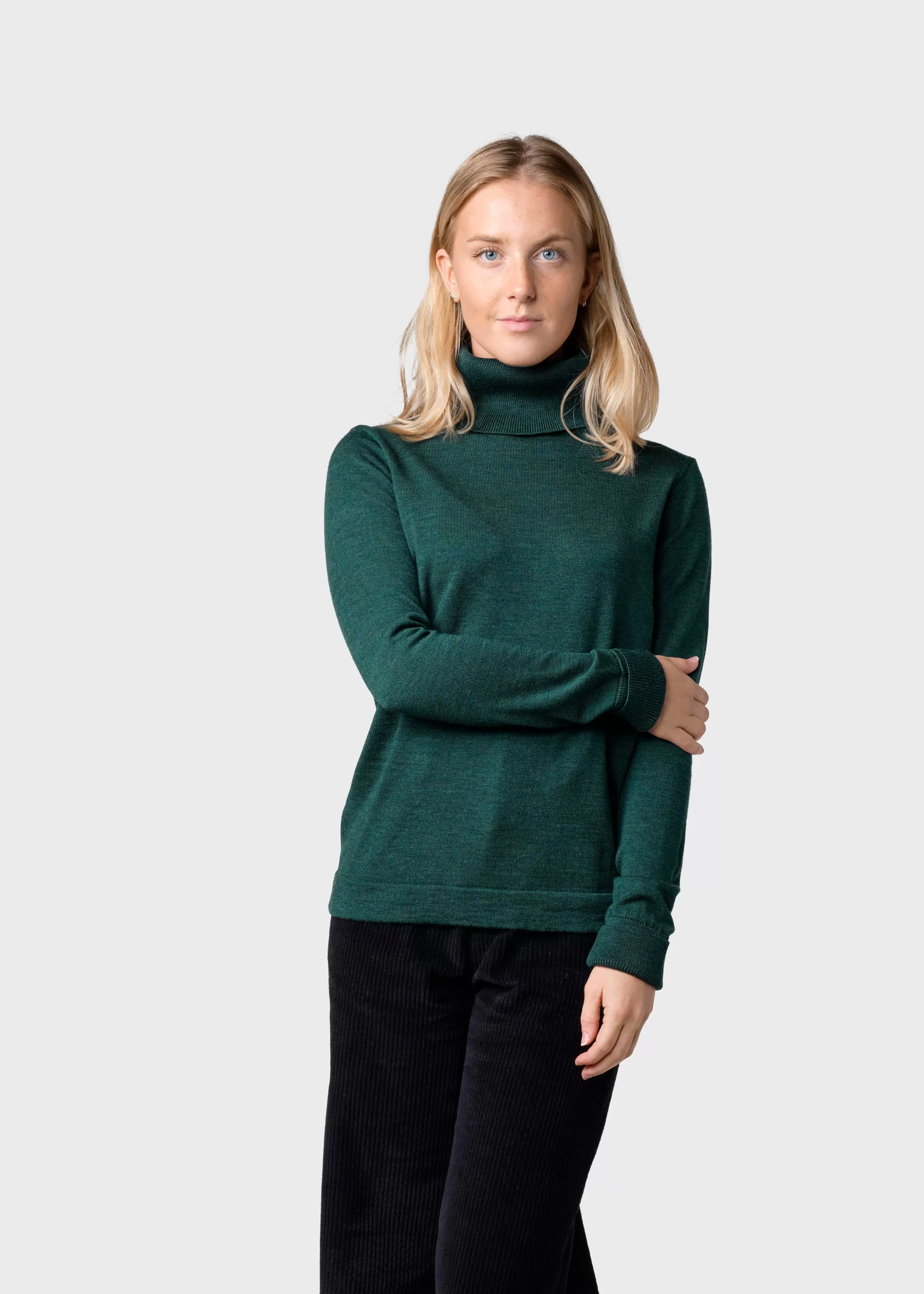 Klitmoller Collective Isabella knit - Moss Green- Strick