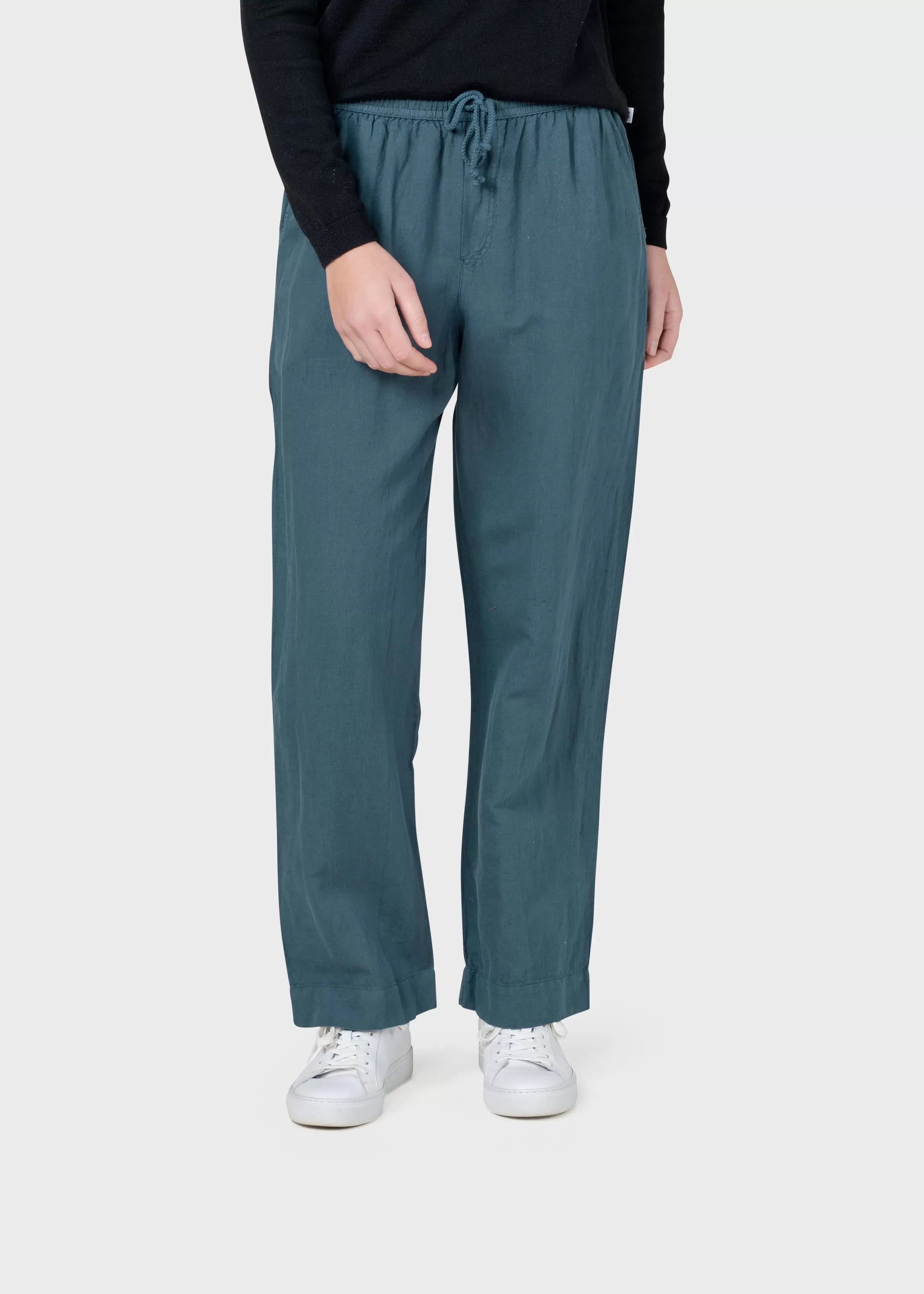 Klitmoller Collective Jennifer pant - Moss Green- Hosen