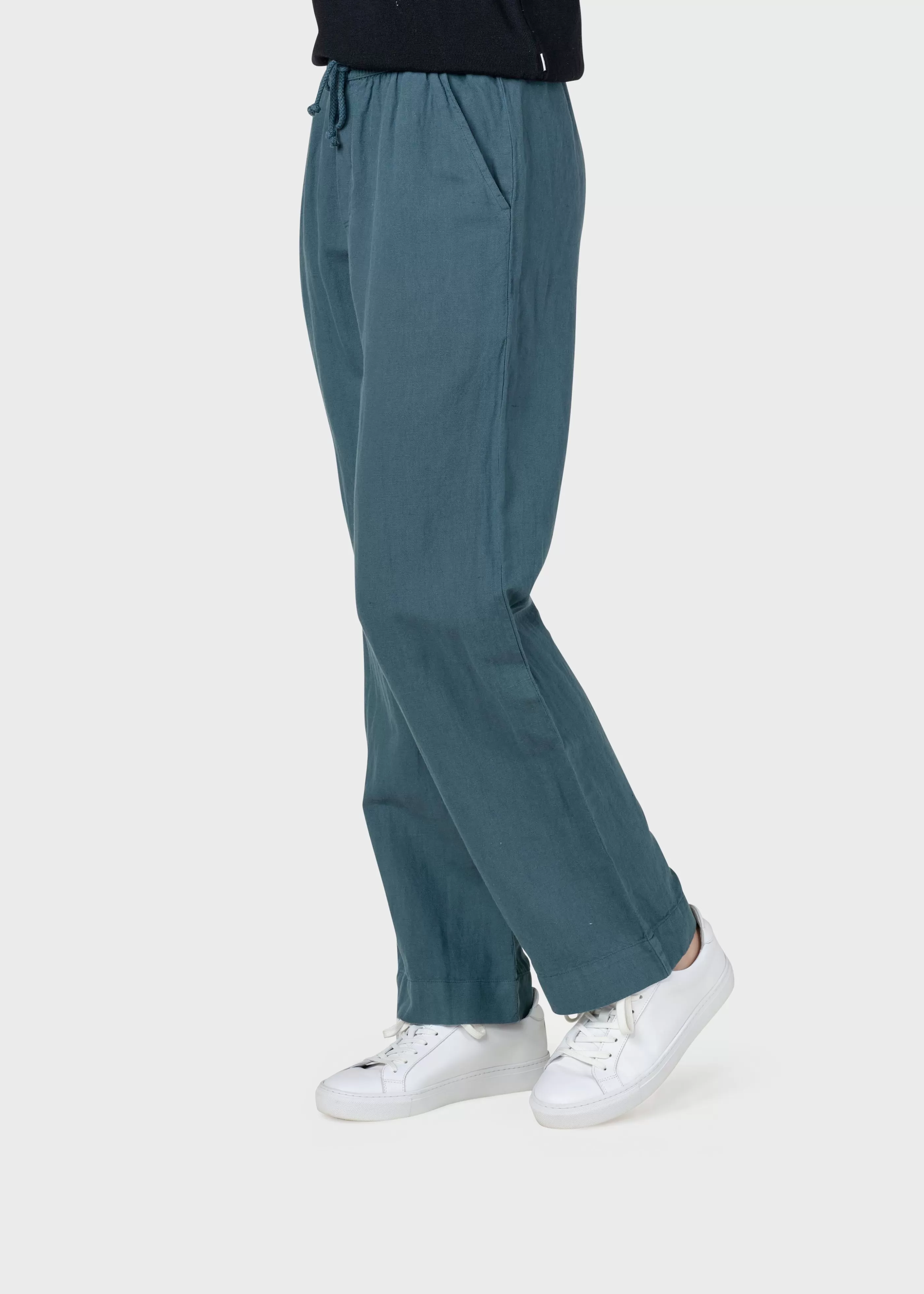 Klitmoller Collective Jennifer pant - Moss Green- Hosen