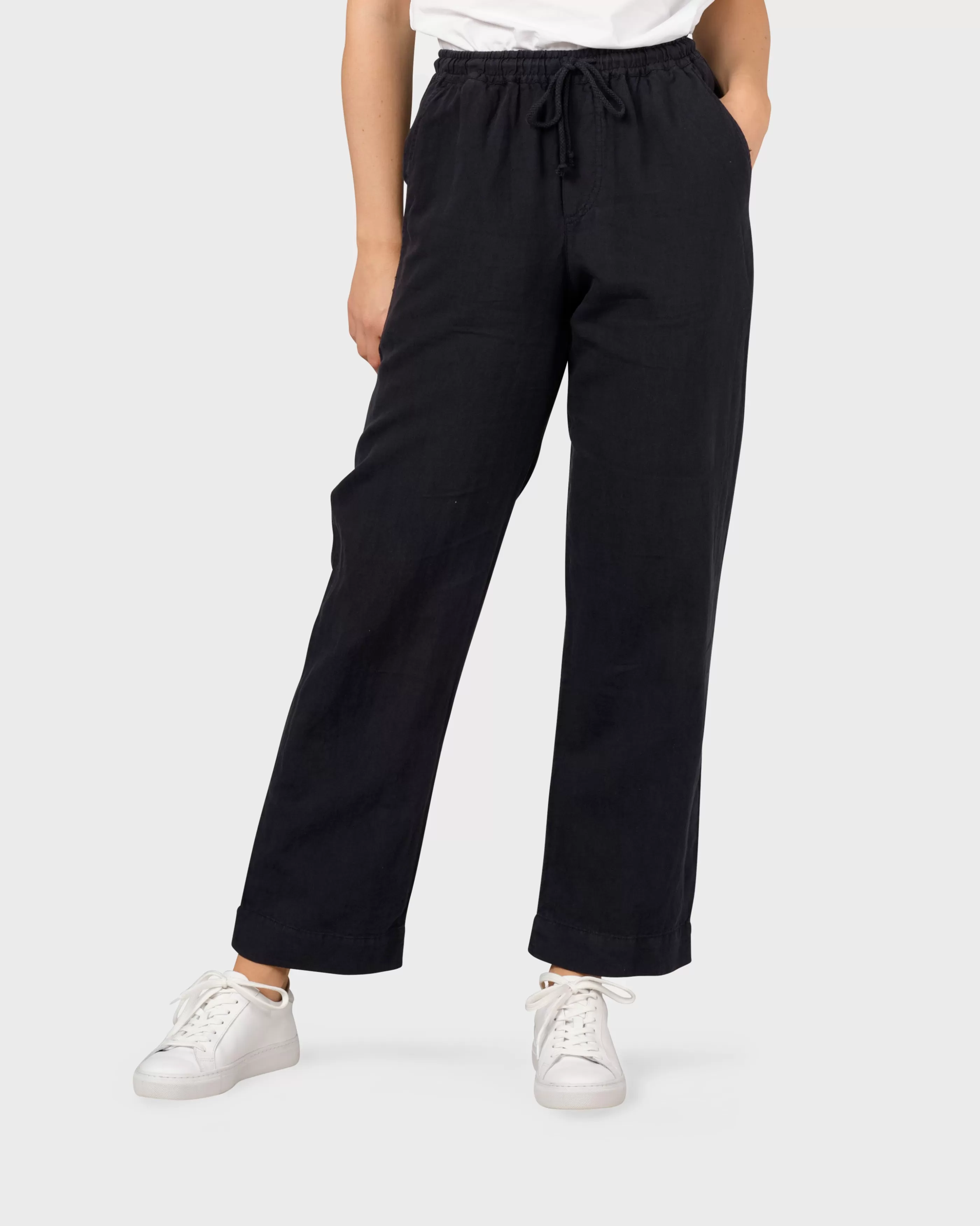 Klitmoller Collective Jennifer pant - Navy- Hosen