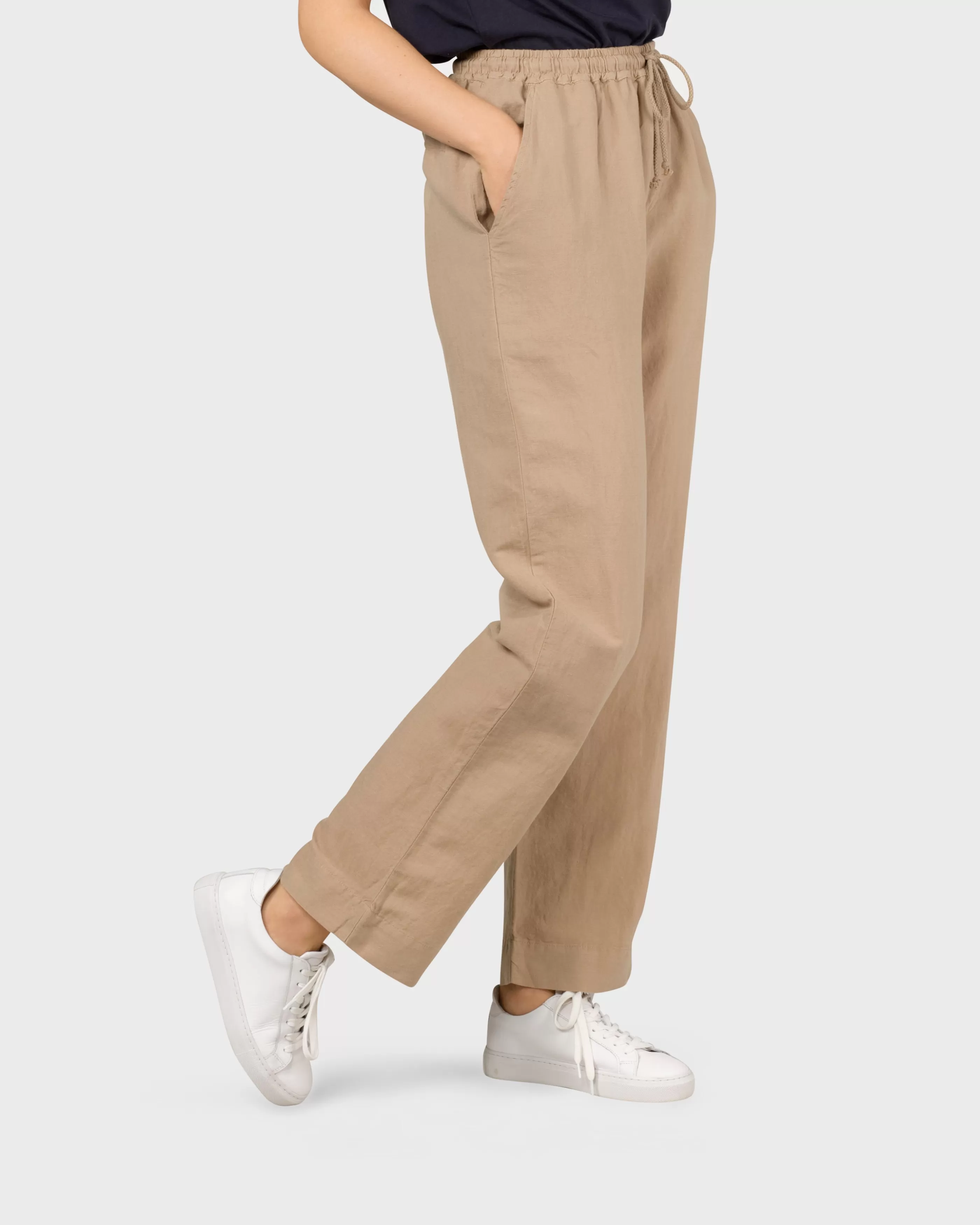 Klitmoller Collective Jennifer pant - Sand- Hosen