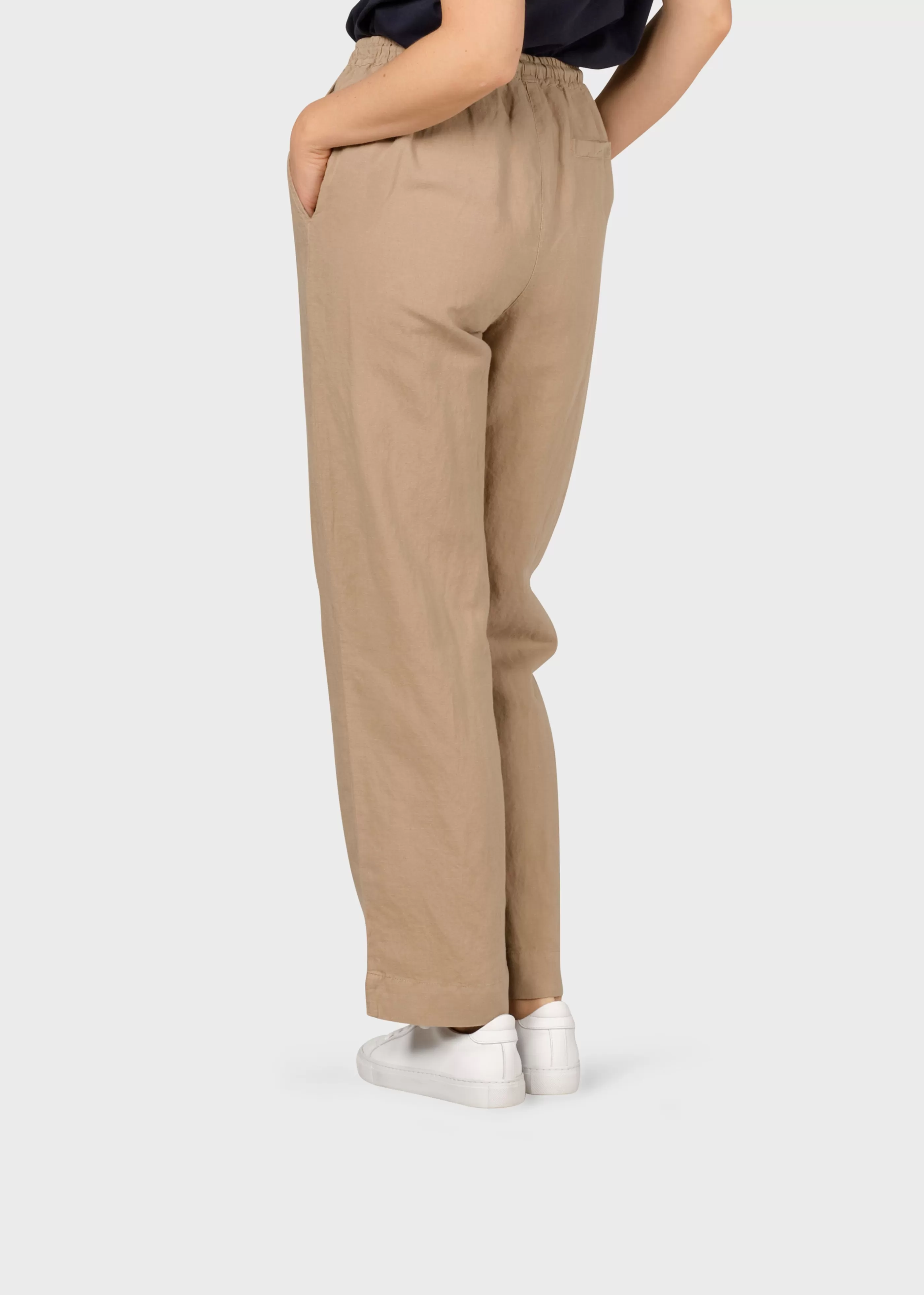 Klitmoller Collective Jennifer pant - Sand- Hosen