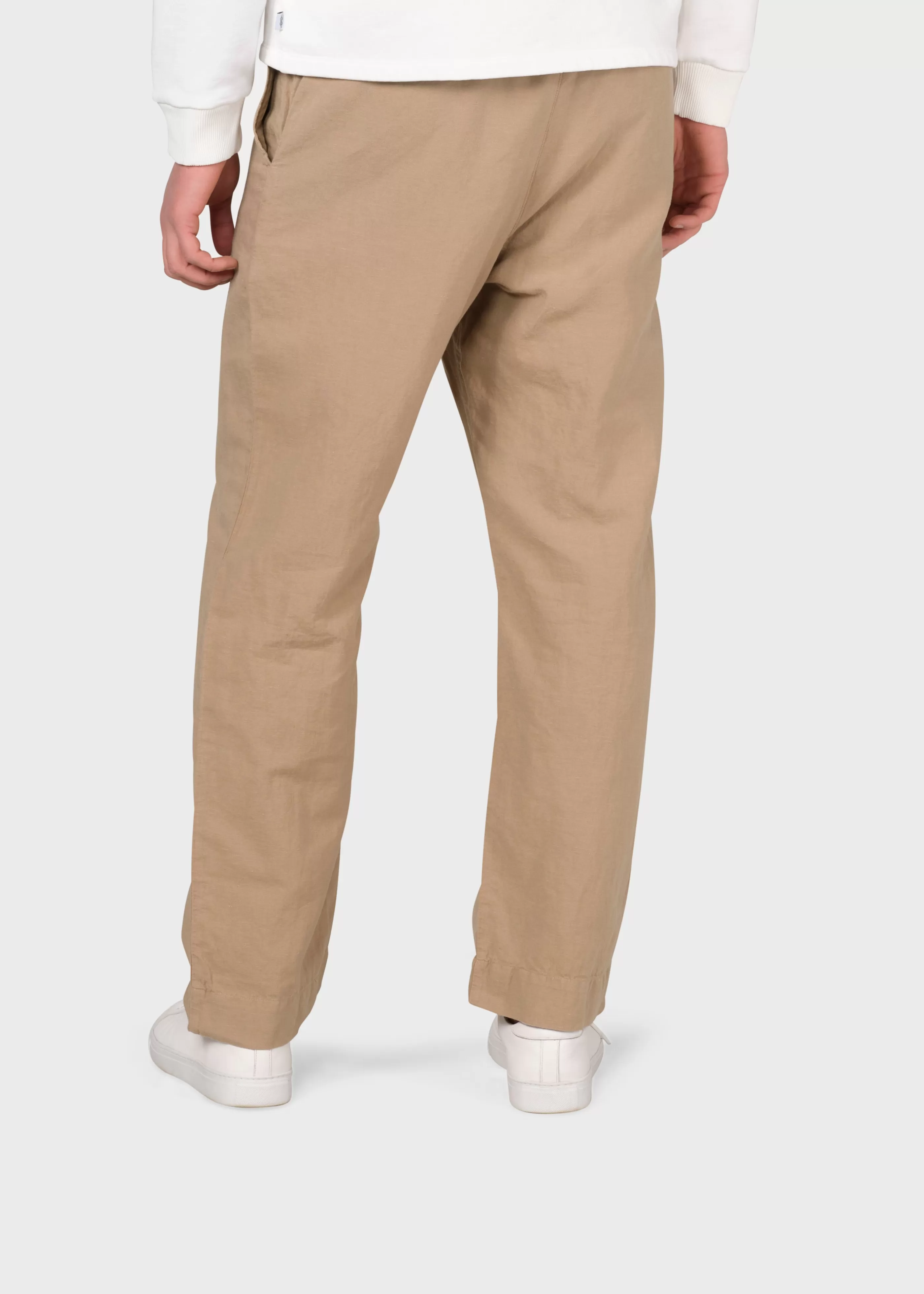 Klitmoller Collective Jens linen pant - Sand- Hosen