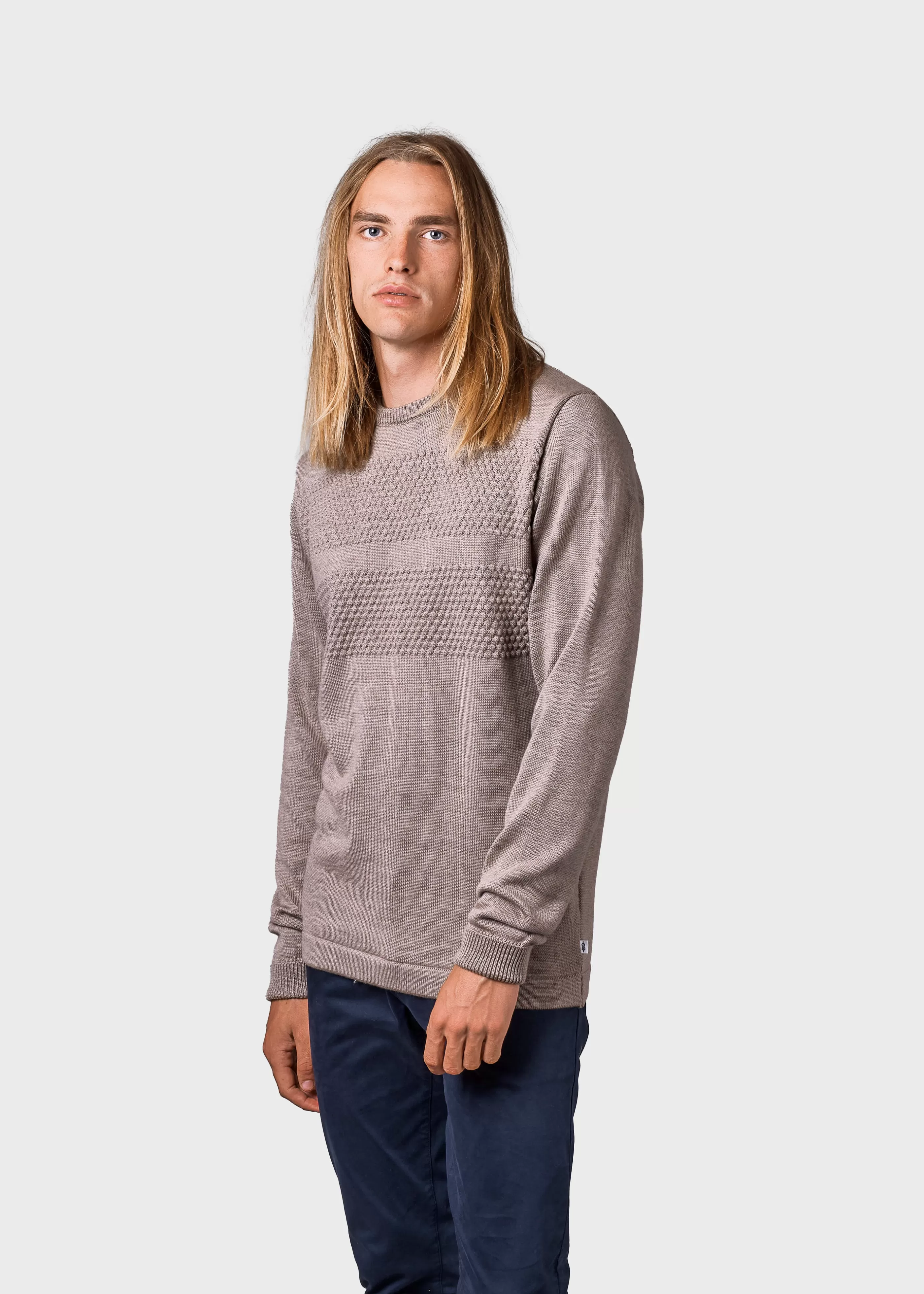 Klitmoller Collective Johan knit - Sand- Strick