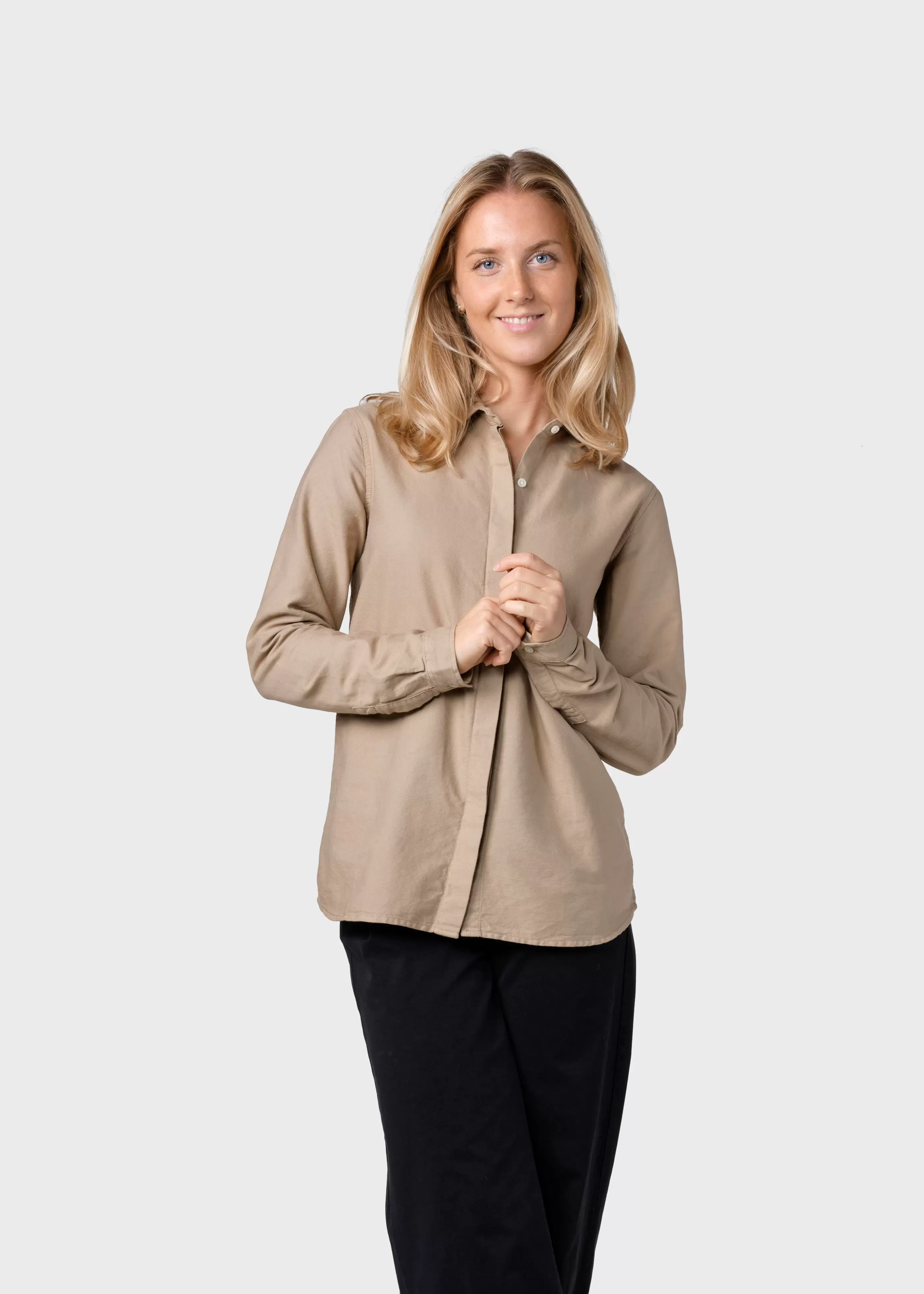 Klitmoller Collective Julie shirt - Sand- Hemden